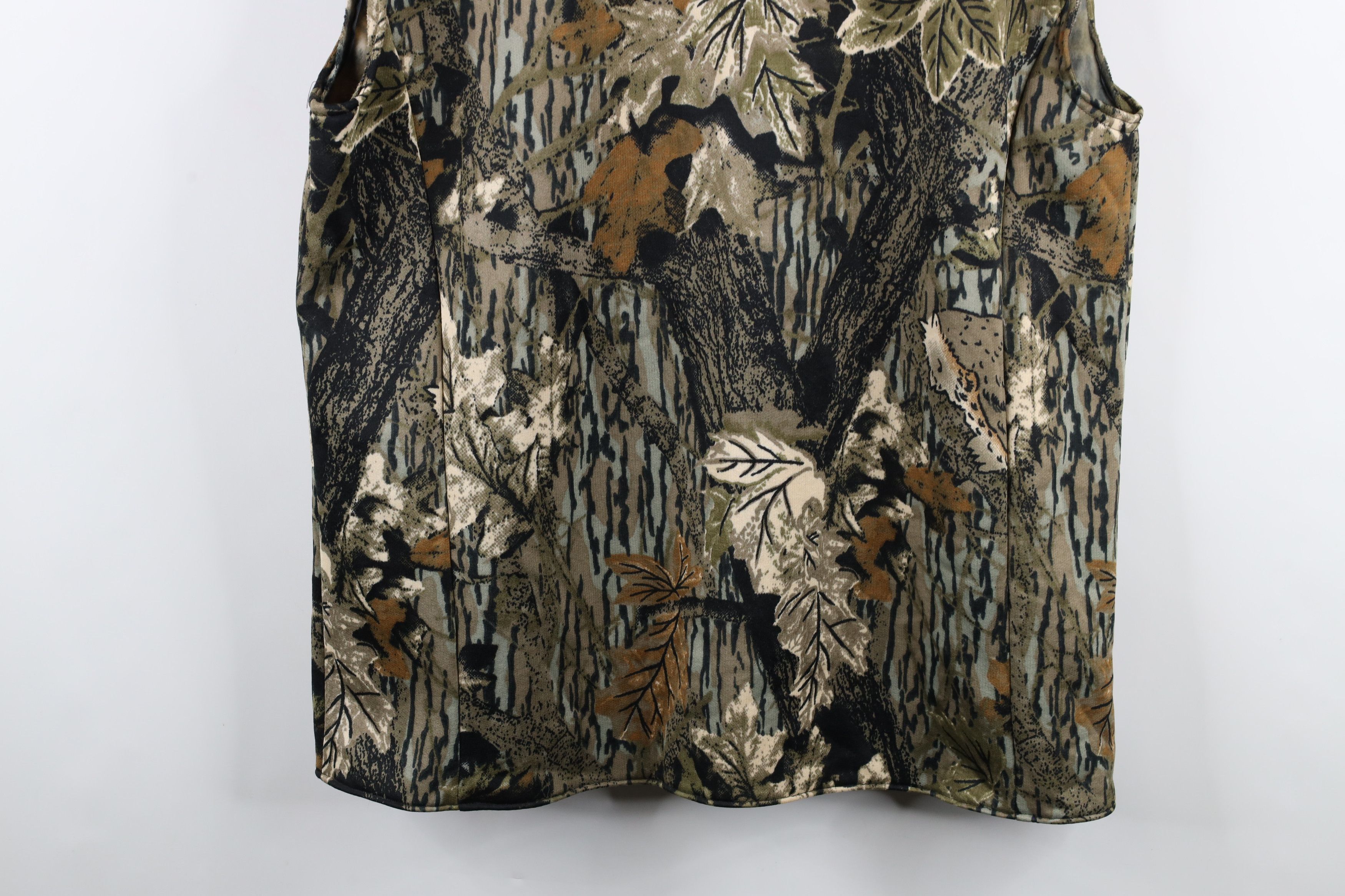 Vintage Vintage 90s Streetwear Camouflage Full Zip Vest Jacket Size US XXL / EU 58 / 5 - 13 Thumbnail