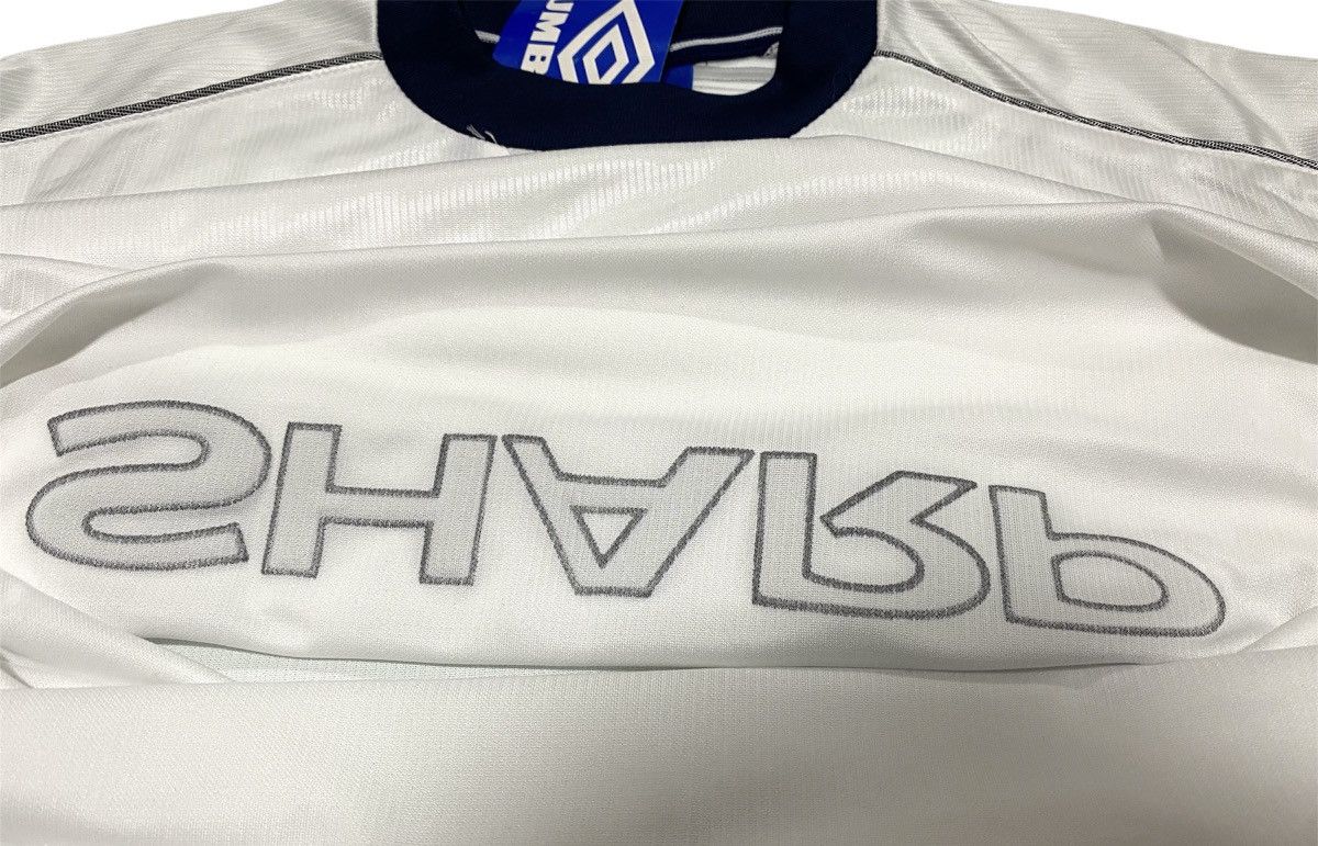 Umbro Manchester United 1999 Away sponsored by sharp⚽️(Deadstock💎) Size US XL / EU 56 / 4 - 7 Thumbnail