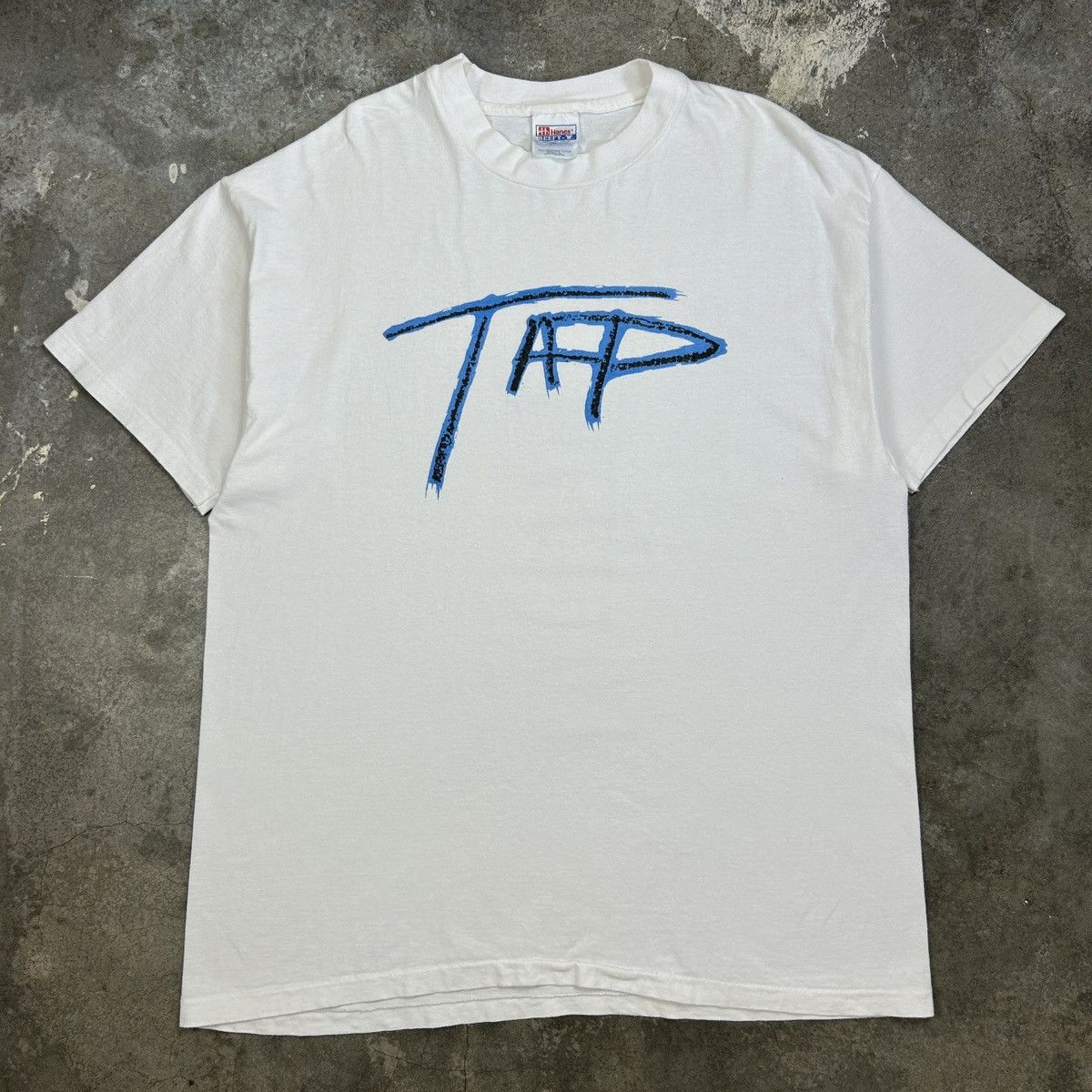 Vintage 1990s TAP T-Shirt Size US XL / EU 56 / 4 - 1 Thumbnail