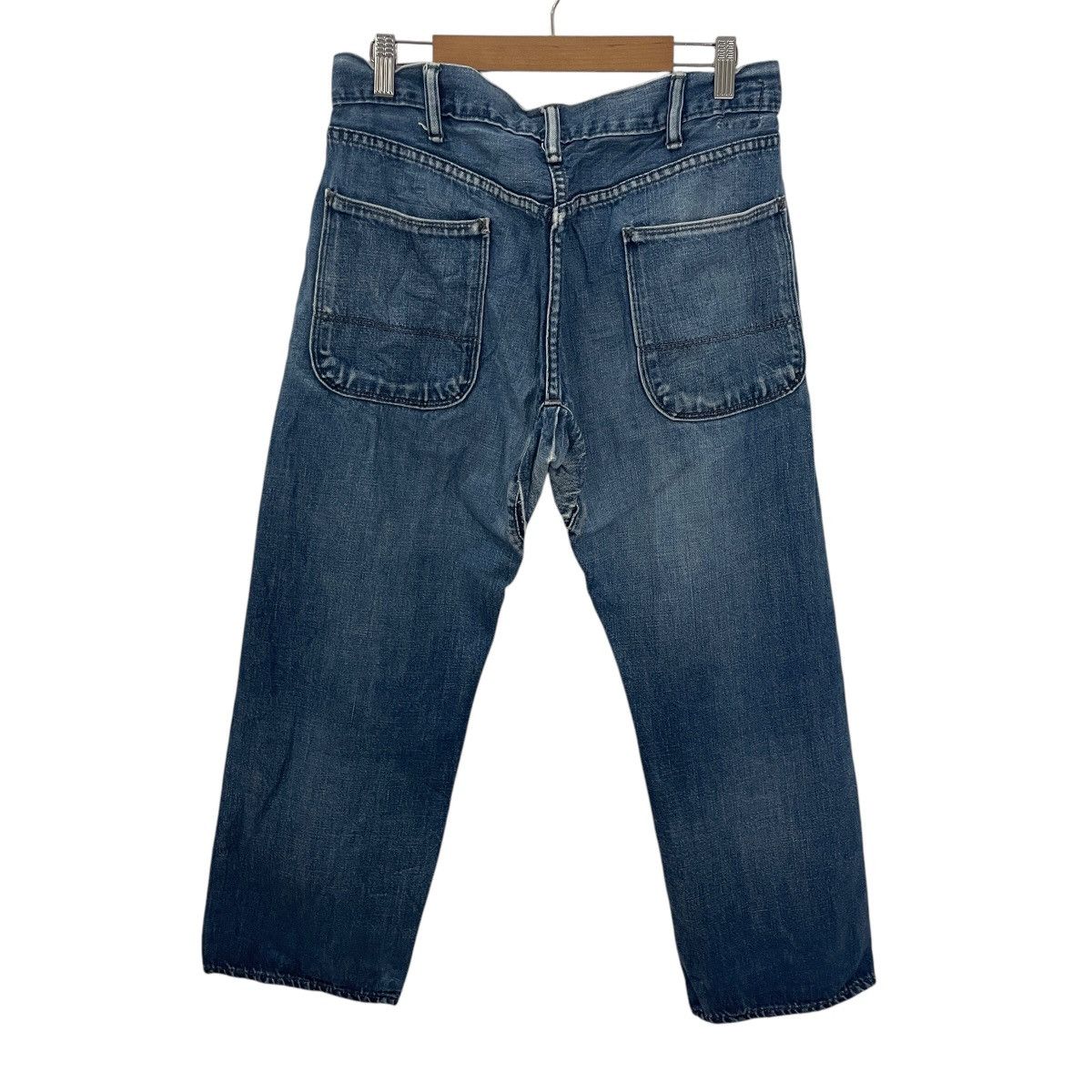 Japanese Brand Vintage Bruno Boinne Selvedge Distressed Denim Jeans Size US 31 - 8 Thumbnail