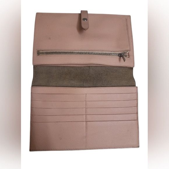 Celine Celine - LARGE STRAP WALLET IN GRAINED CALFSKIN i Size ONE SIZE - 2 Thumbnail