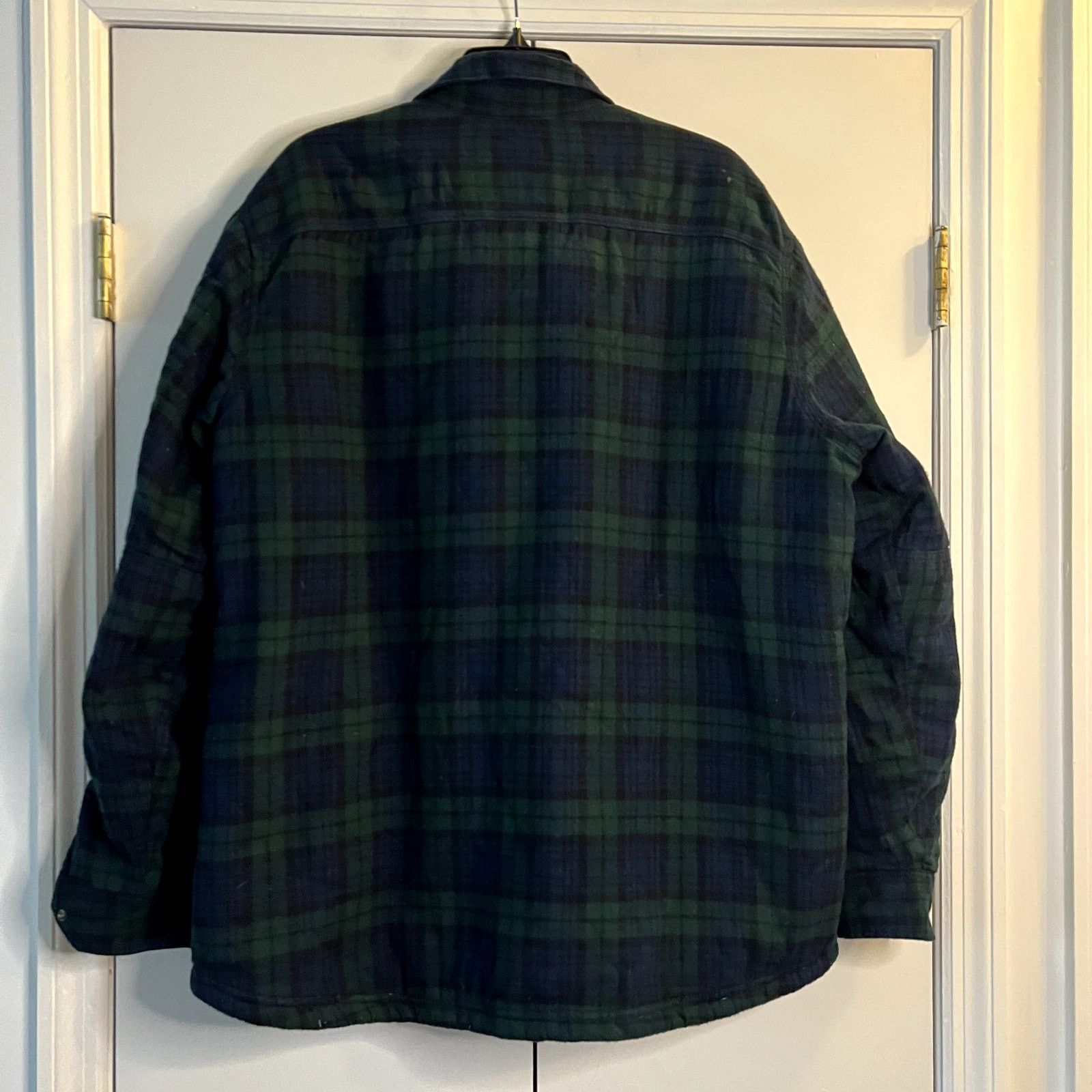 L.L. Bean L.L. Bean Sherpa Lined Scotch Plaid Shirt Jacket XL Size US XL / EU 56 / 4 - 5 Thumbnail