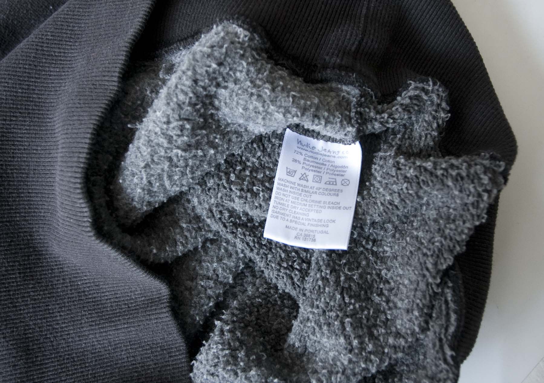 Nudie Jeans Nudie Jeans Sweatshirt Size M Fading Dark Gray Size US M / EU 48-50 / 2 - 3 Thumbnail