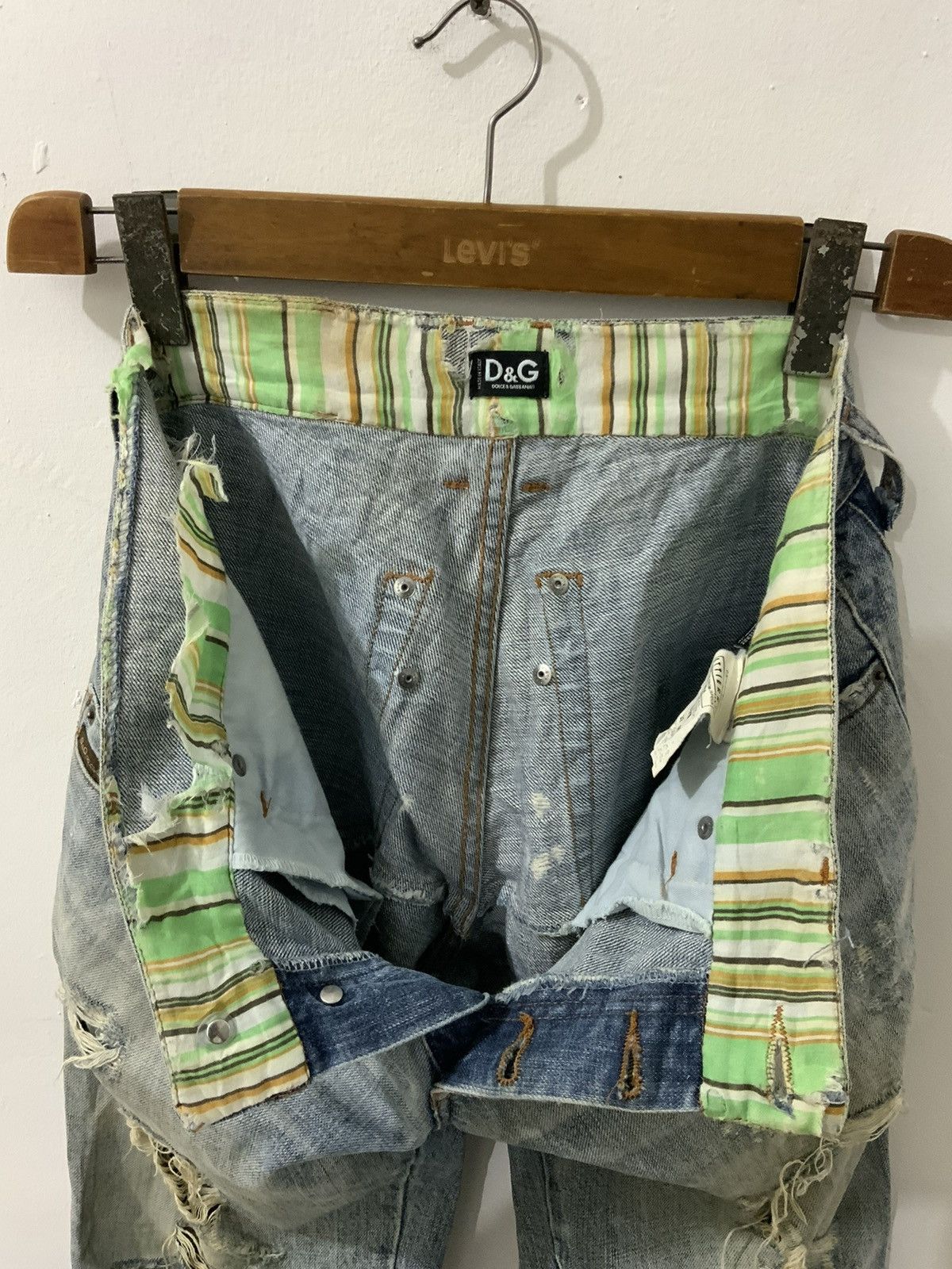 Dolce & Gabbana Dolce & Gabbana Distressed Jeans Size 32" / US 10 / IT 46 - 19 Thumbnail