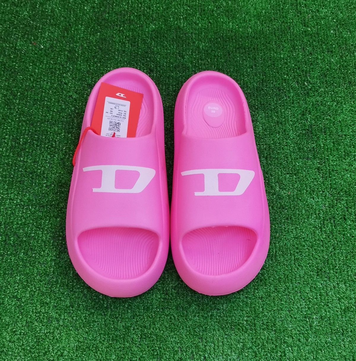 Diesel Diesel slippers Pink #7,5 Size US 7.5 / IT 37.5 - 2 Thumbnail