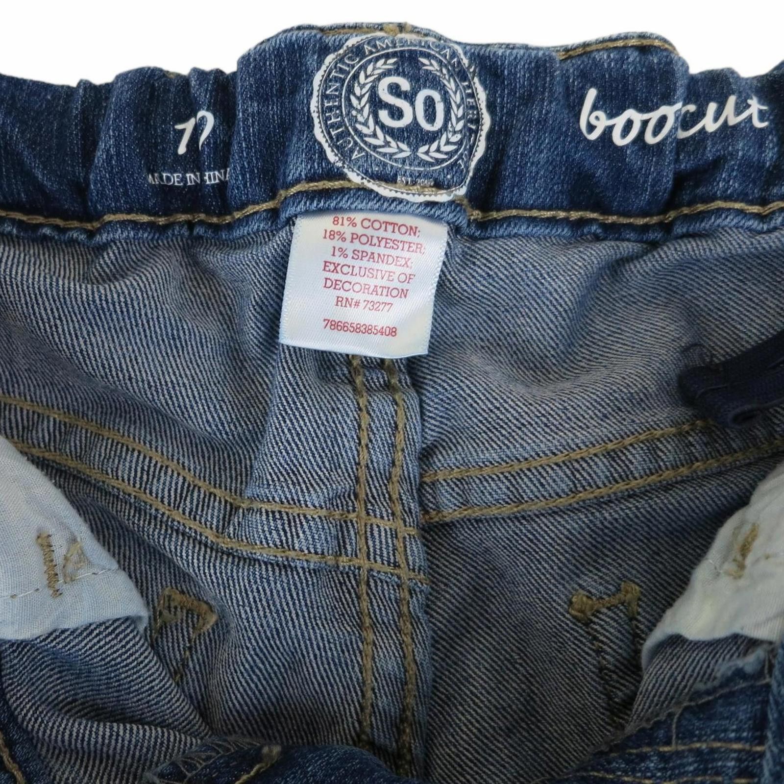 Anti Social Social Club So Bootcut Blue Denim Jeans Kids Size 10 Size 24" / US 00 / IT 34 - 4 Thumbnail