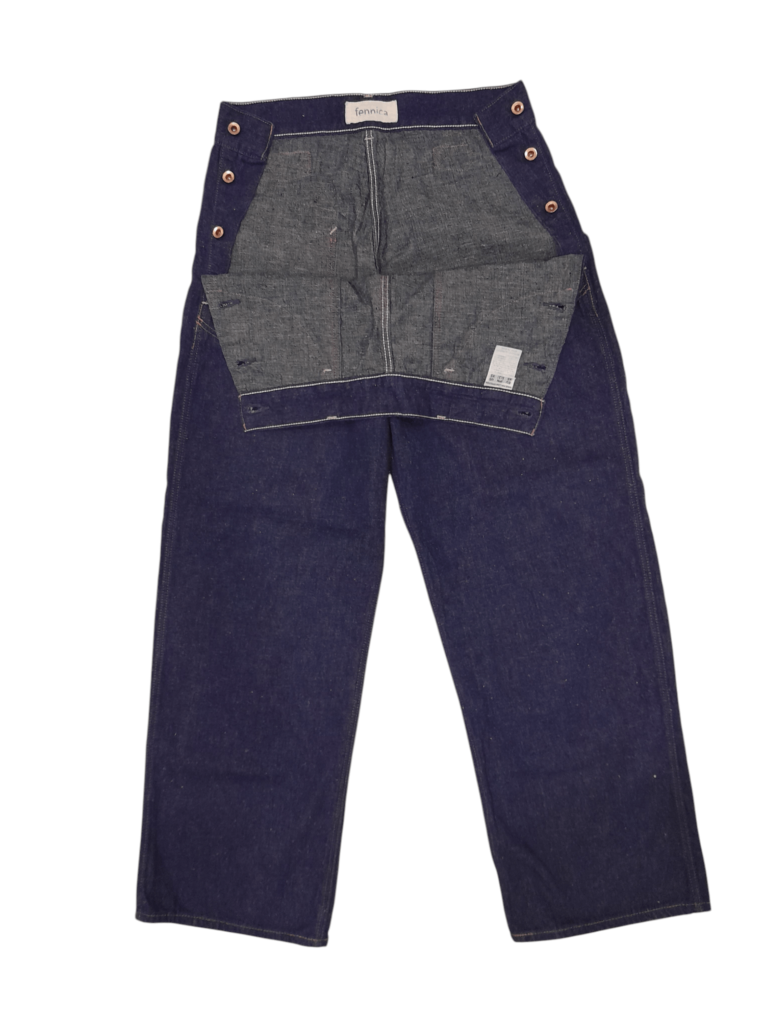 Orslow Orslow Fennica Scandinavian Style Denim Indigo (F536) W27 Size US 27 - 4 Thumbnail