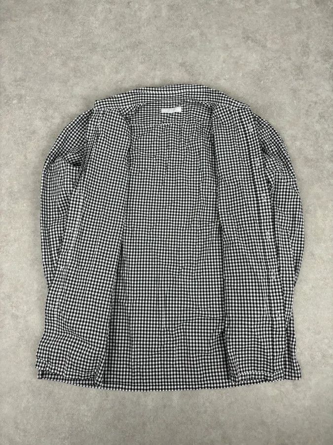 Prada SS2008 Prada Black White Checkered Shirt Size US M / EU 48-50 / 2 - 7 Thumbnail