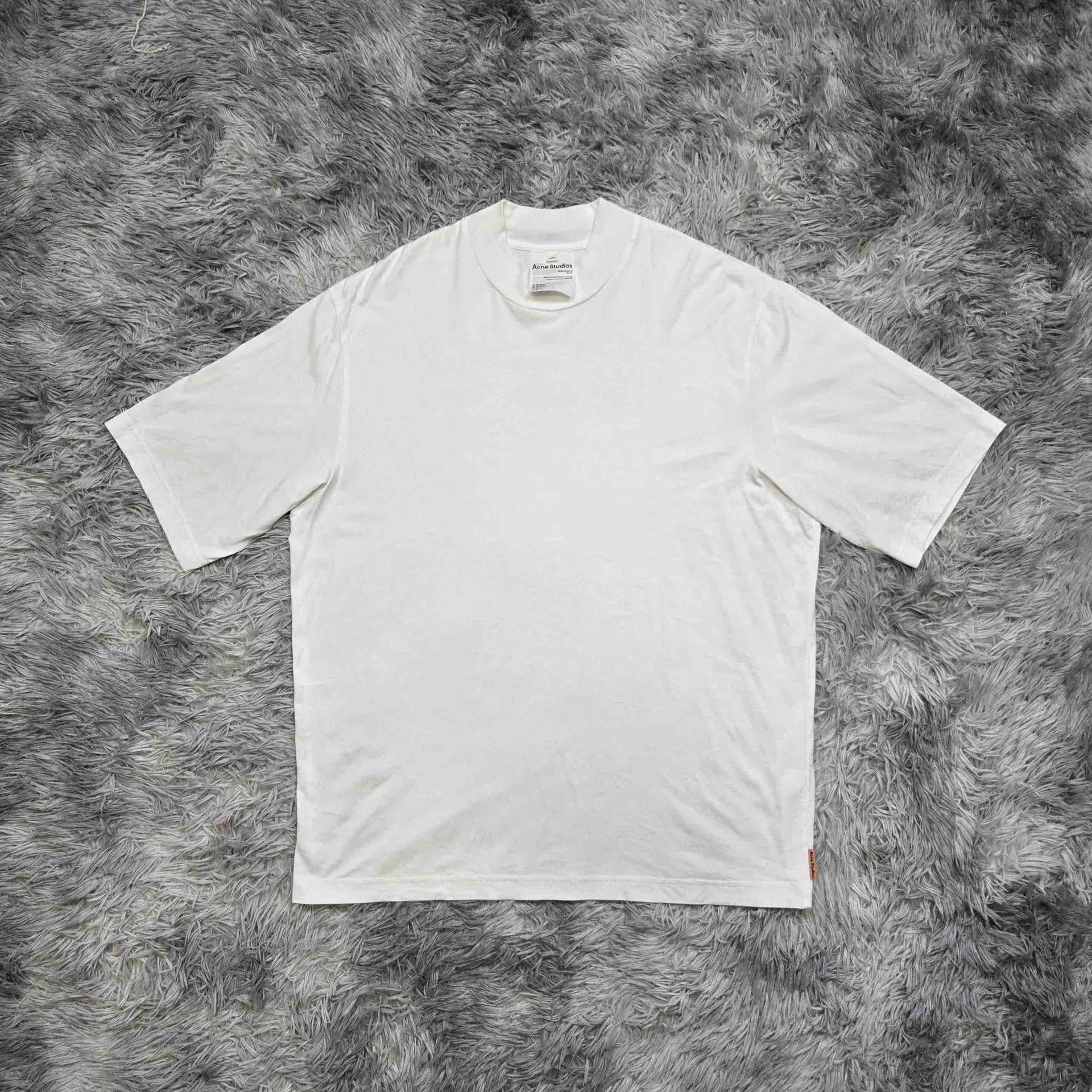 Acne Studios acne studios white basic t-shirt size m Size US M / EU 48-50 / 2 - 1 Thumbnail