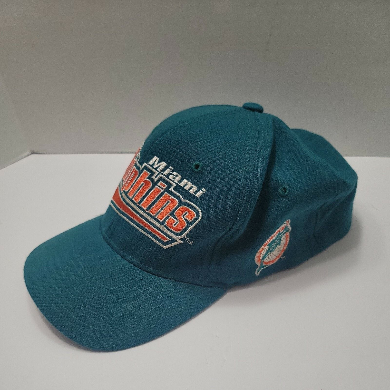 Starter Vtg Pro Line Miami Dolphins Starter Fitted Hat Cap 7 - 7 3/4 Size ONE SIZE - 3 Thumbnail