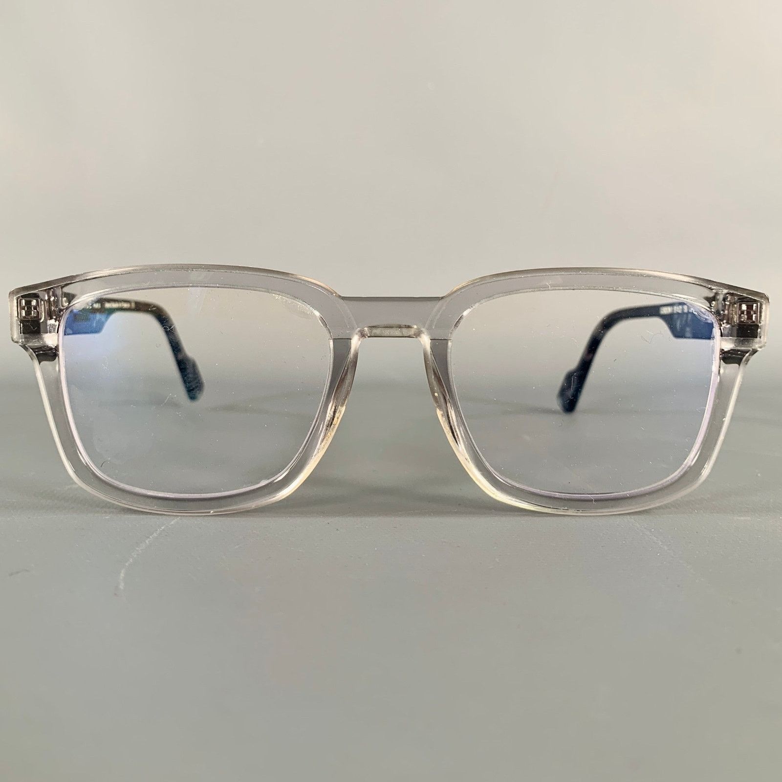 Other FACE A FACE Gordon 1 Grey Clear Marbled Acetate Eyewear Size ONE SIZE - 1 Thumbnail