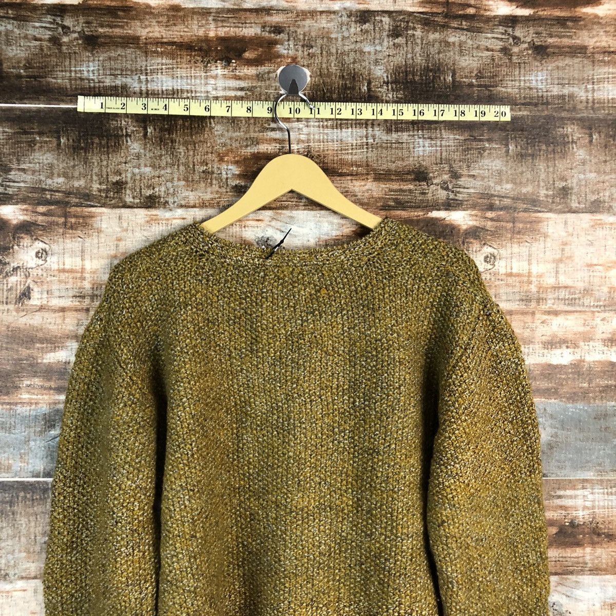 Homespun Knitwear × Japanese Brand Japanese Brand Dark Brown Hand Knit #A2287 Size M / US 6-8 / IT 42-44 - 11 Thumbnail