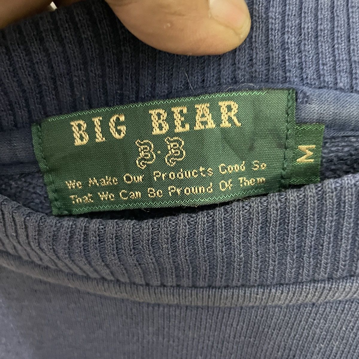 Japanese Brand Vintage Big Bear Big Logo Sweatshirt Size US M / EU 48-50 / 2 - 5 Thumbnail