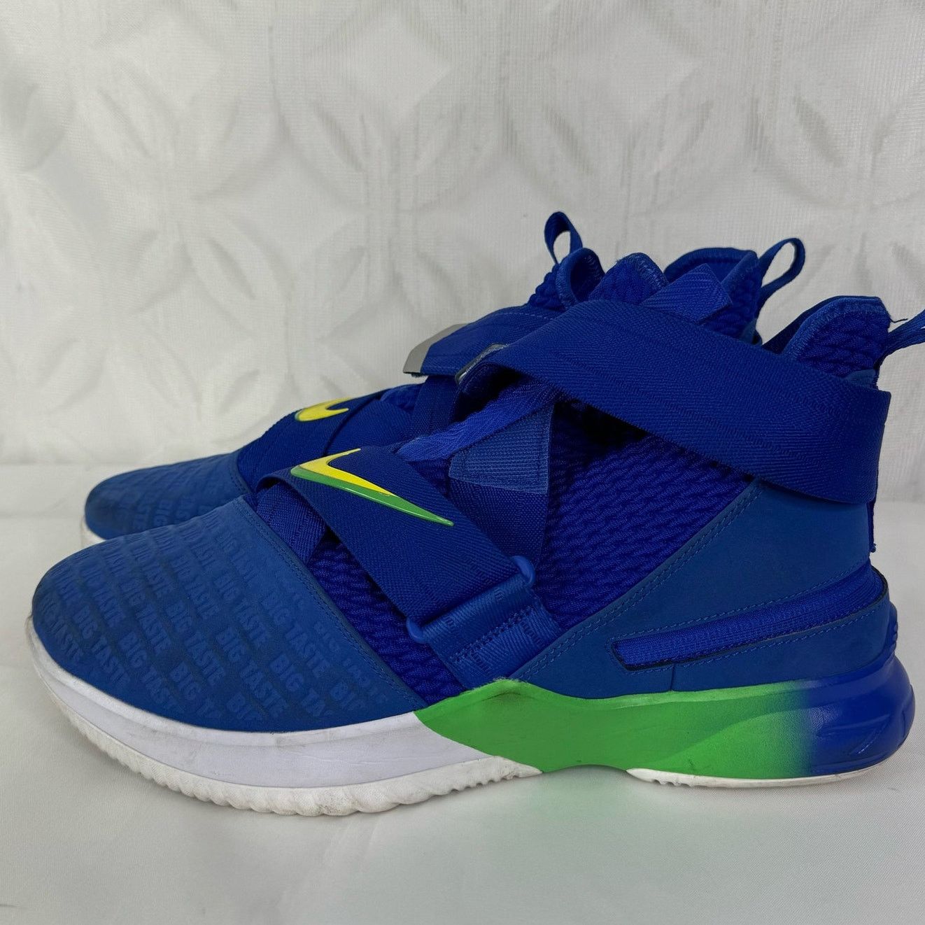 Nike Nike Lebron Soldier 12 FlyEase Big Taste Sneakers Size 11.5 Grailed