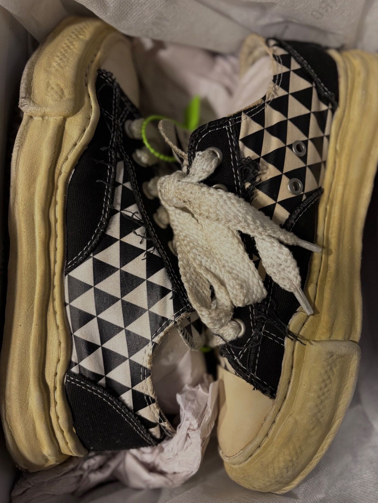 Maison MIHARA YASUHIRO OVERDYED LOWCUT SNEAKERS Size US 9 / EU 42 - 10 Thumbnail