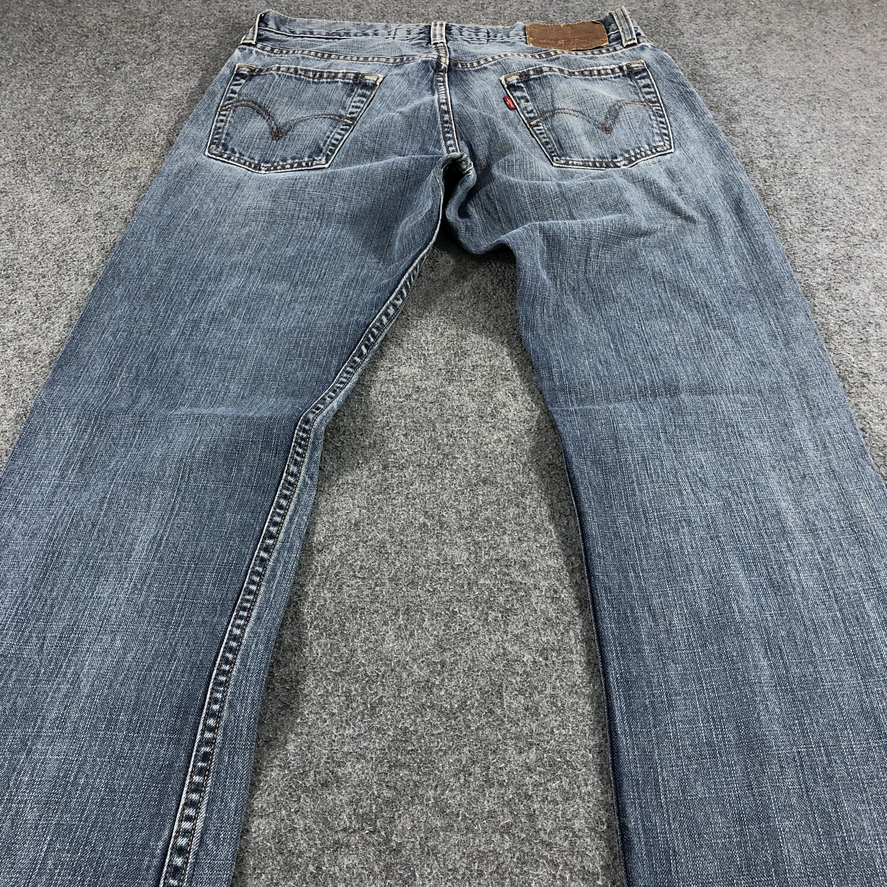 Levi's Vintage Levis 527 Low Boot Cut Jeans- J1330 Size US 32 / EU 48 - 4 Thumbnail