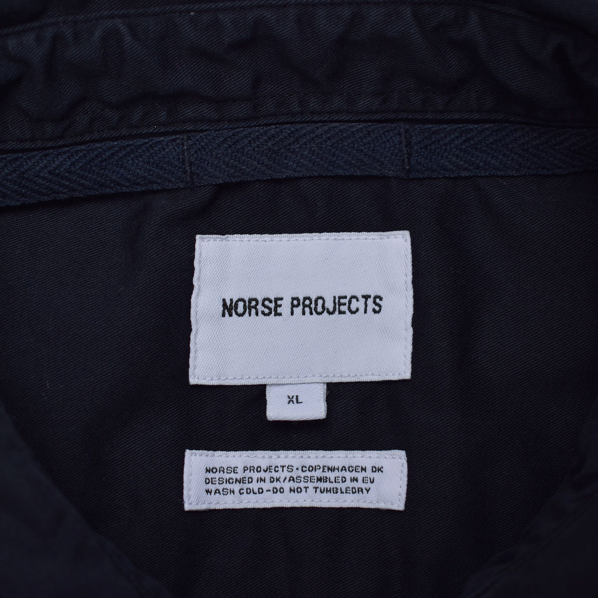 Norse Projects NORSE PROJECTS ANTON LIGHT TWILL OXFORD SHIRT NAVY Size US XL / EU 56 / 4 - 2 Thumbnail