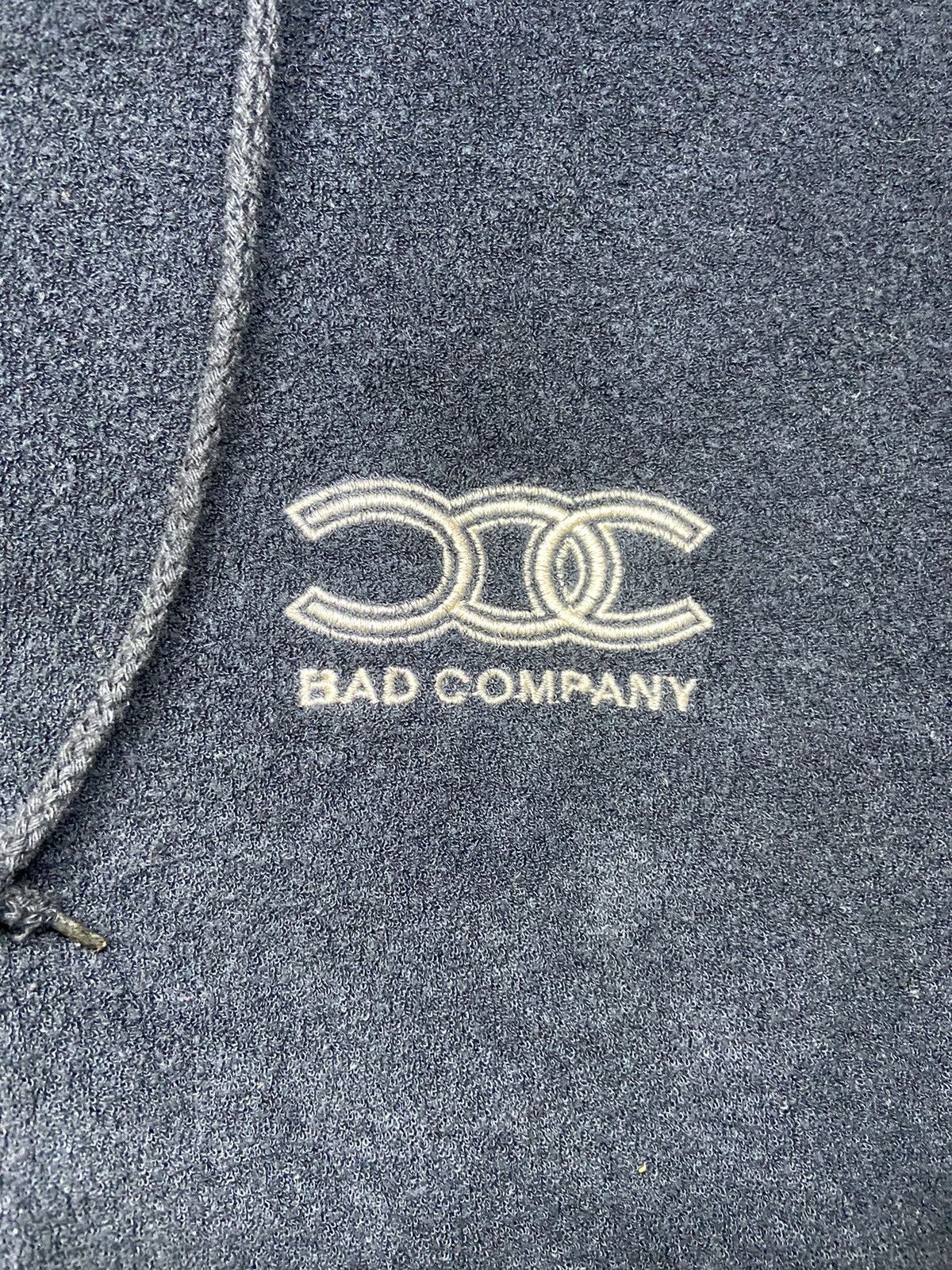 Japanese Brand × Vintage BAD COMPANY LEOPARD STRIPE FLEECE SWEATER HOODIE Size US L / EU 52-54 / 3 - 5 Thumbnail