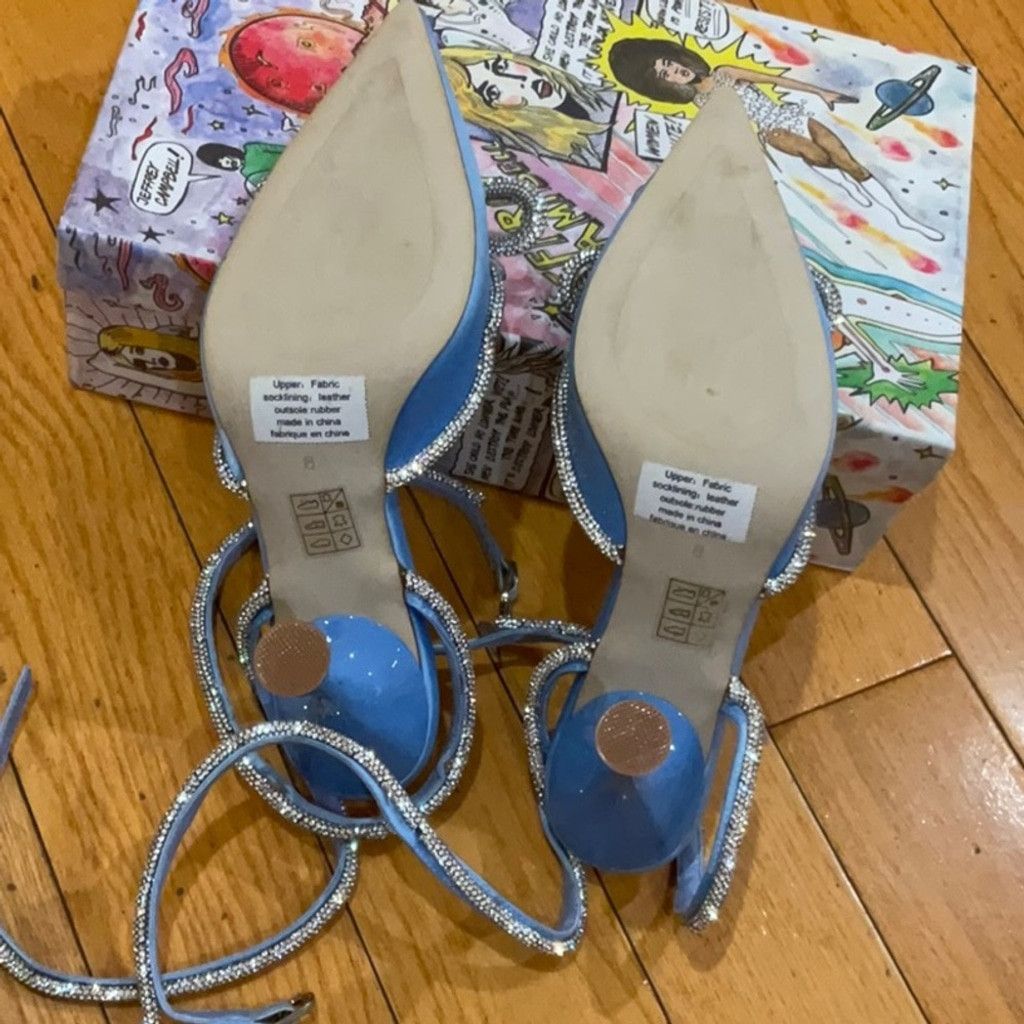 Jeffrey Campbell Jeffrey Campbell Apresdouze Heel in Baby Blue, Size: 8 Size US 8 / IT 38 - 12 Thumbnail
