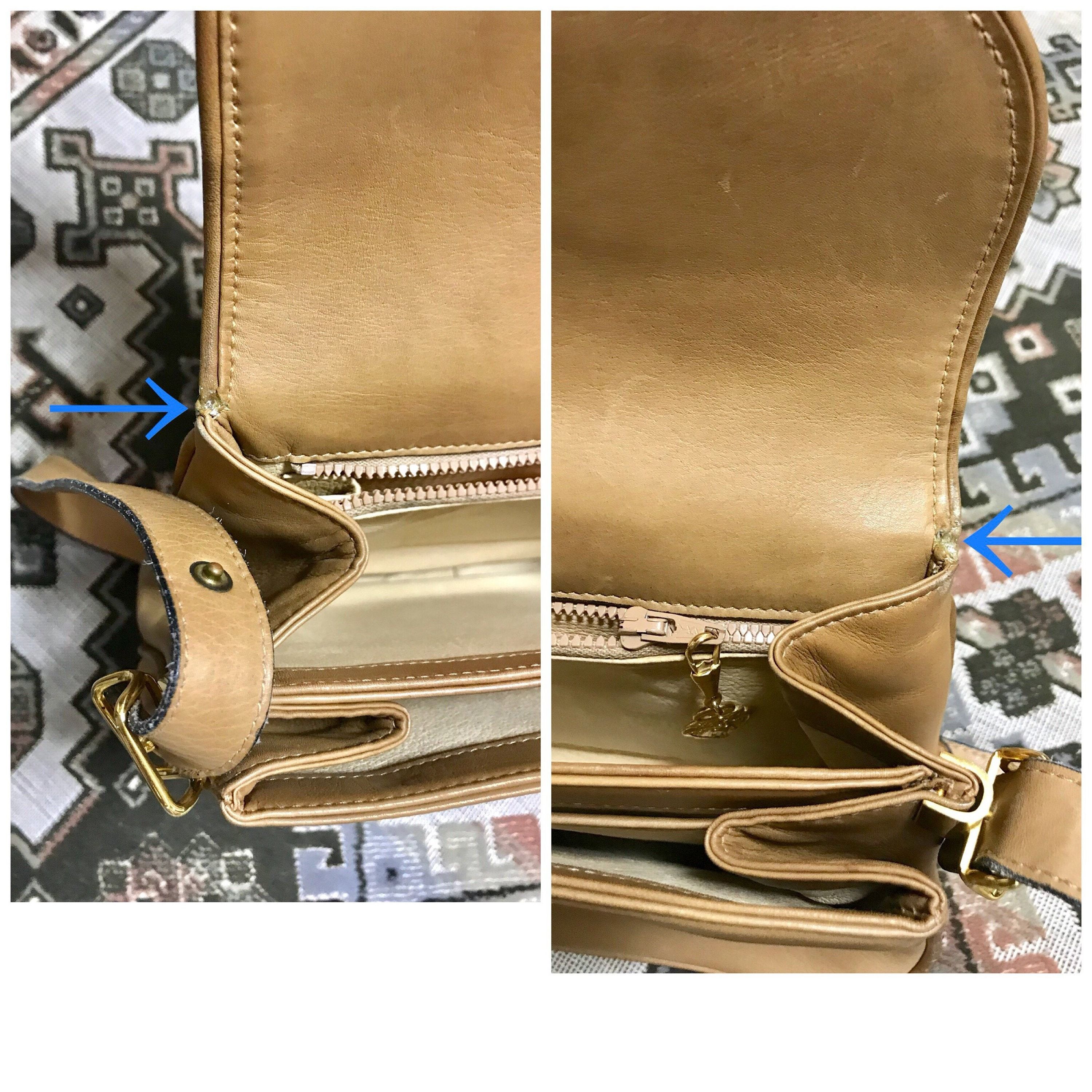 Gucci Vintage Gucci nude brown shoulder bag with gg mark Size ONE SIZE - 7 Thumbnail