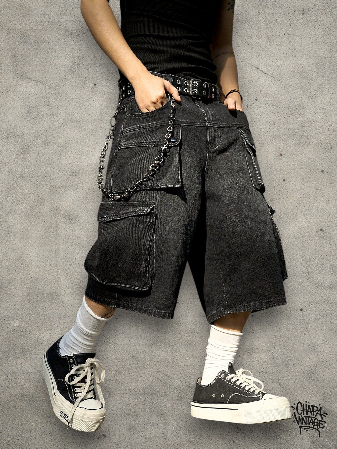 Vintage Ripped opium shorts Size US 32 / EU 48 - 1 Thumbnail