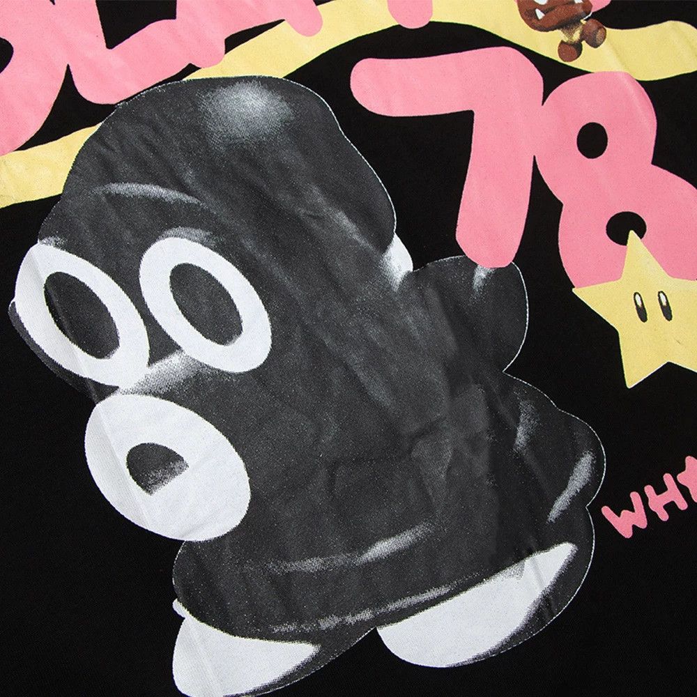 Vintage Men's trendy loose cute cartoon long-sleeved T-shirt Size US M / EU 48-50 / 2 - 3 Thumbnail