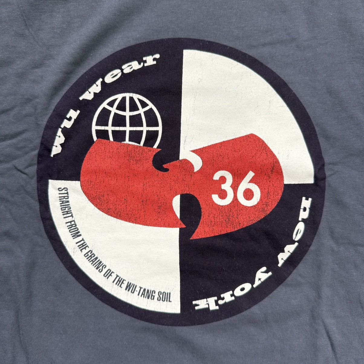 Wu-Tang Clan 🔴Wu-Wear Shirt Size 3XL WuTang Longsleeves Split Quadrant Size US XXL / EU 58 / 5 - 3 Thumbnail