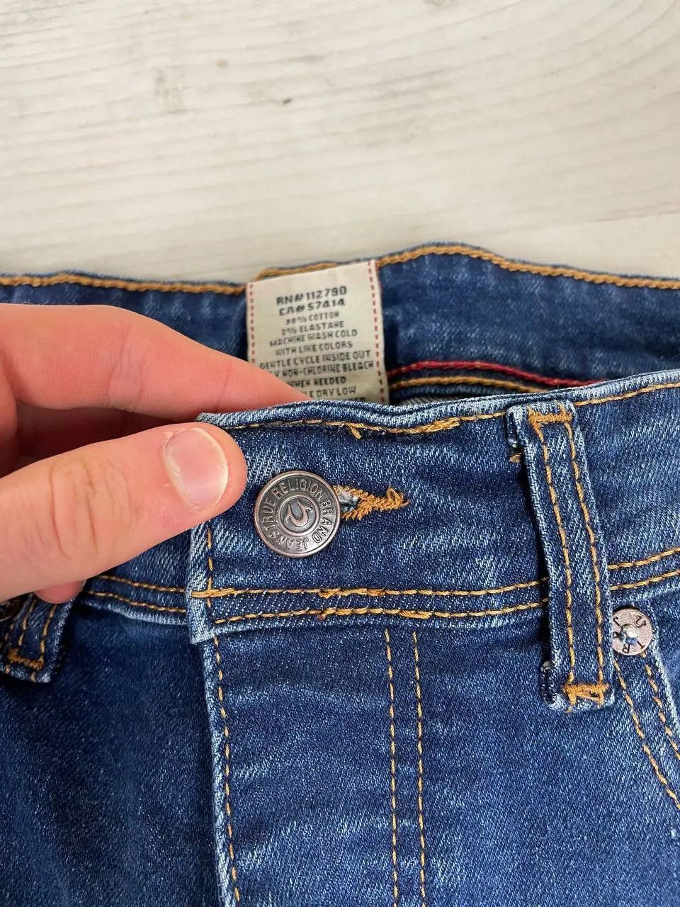 True Religion NEW True Religion Rocco Slim Denim Jeans Japan Y2K Size US 32 / EU 48 - 8 Thumbnail