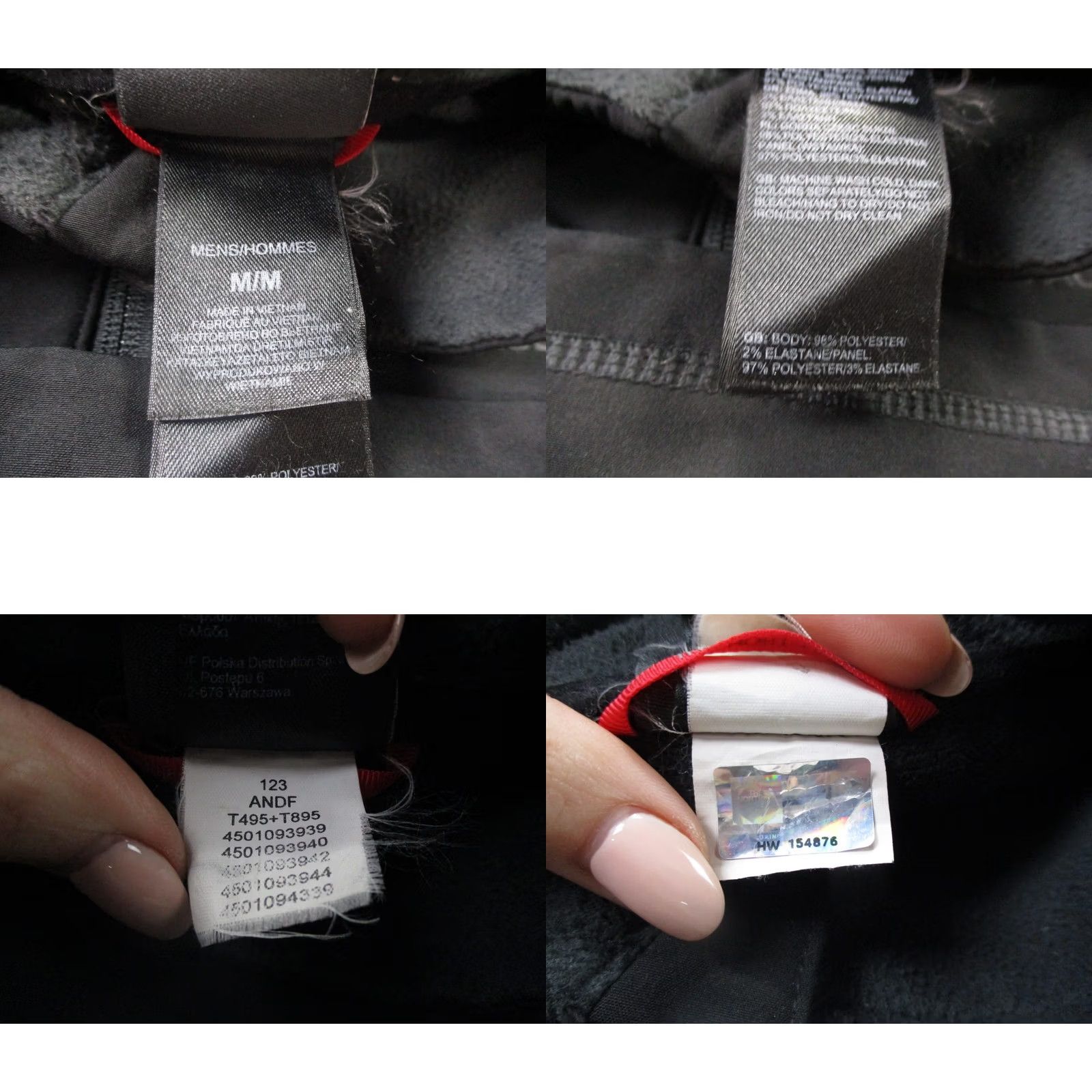 The North Face The North Face Jacket Mens M Fleece Lined Softshell Outdoors Hiking Camping Active Black Size US M / EU 48-50 / 2 - 8 Thumbnail