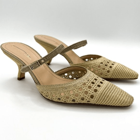 Dior Capture Heeled Mules NWOB
