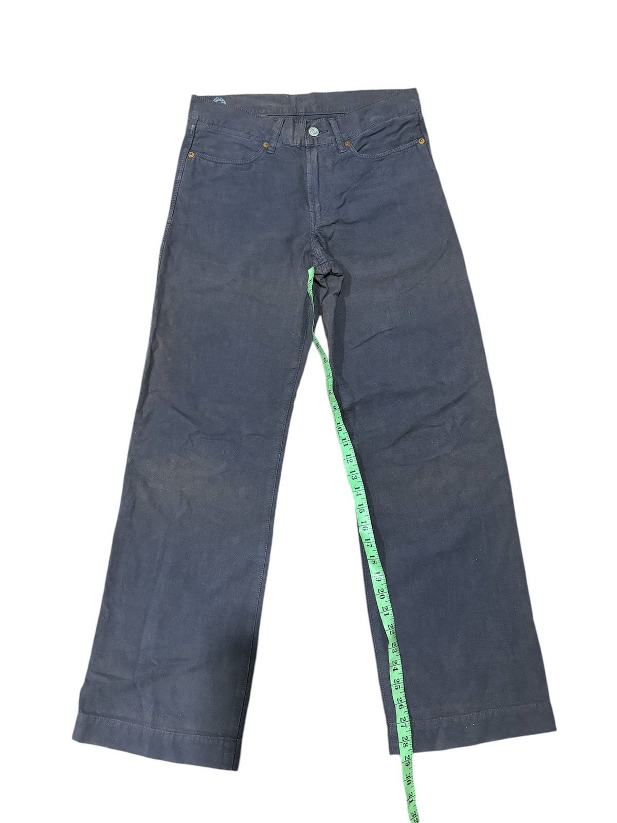 45rpm Vintage 45rpm Indigo Wide Leg Japanese Denim Jeans Size US 30 / EU 46 - 13 Thumbnail