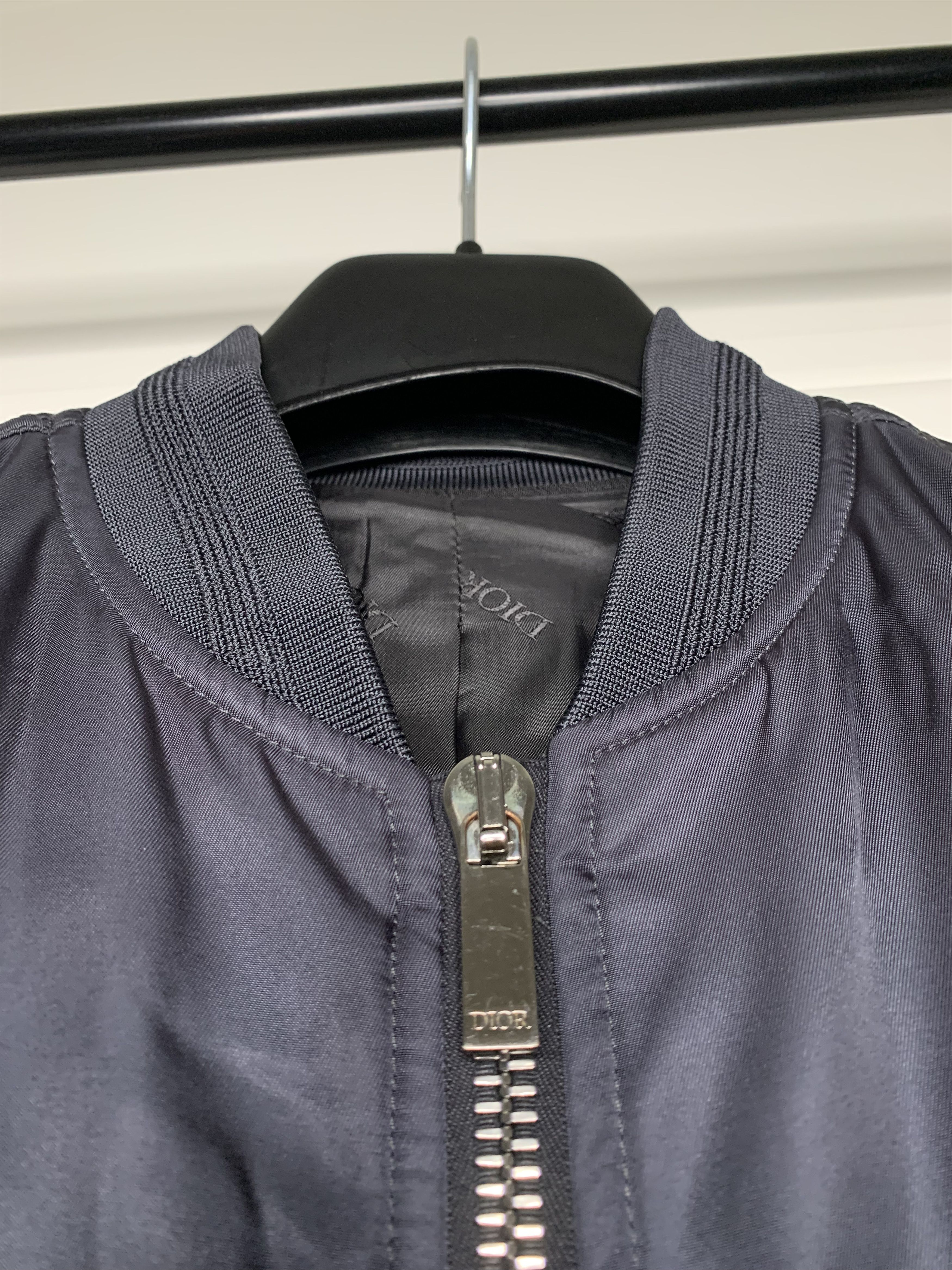 Dior Dior Saddle Anthracite Gray Bomber Jacket Size US S / EU 44-46 / 1 - 6 Thumbnail