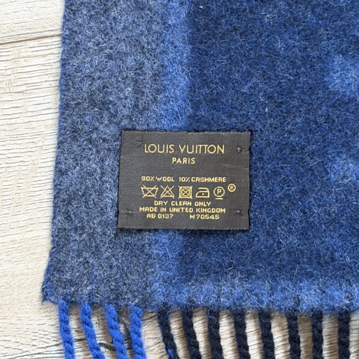 Louis Vuitton Louis Vuitton wool scarf Big Logo Size ONE SIZE - 4 Thumbnail