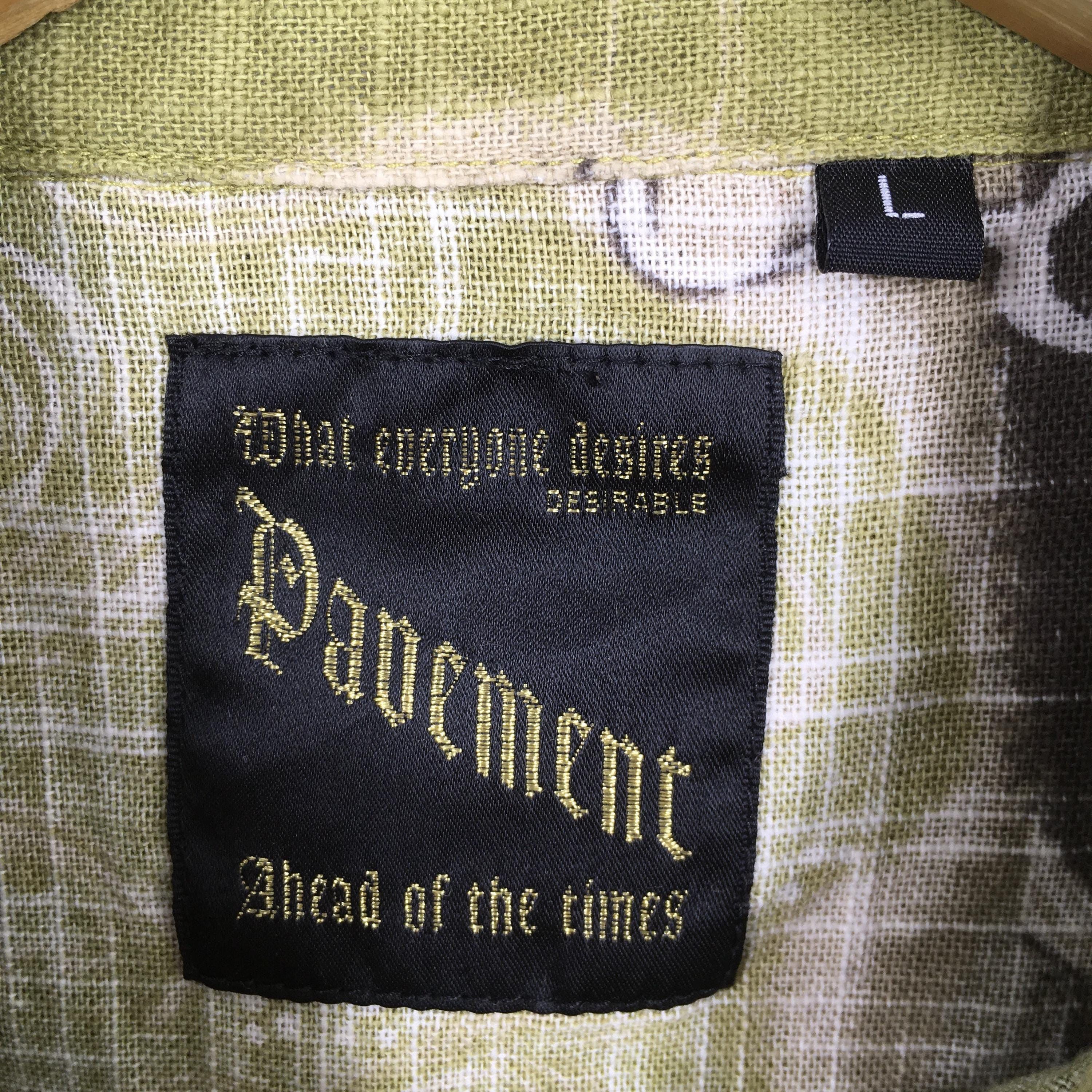 Flannel × Vintage Vintage Pavement Japanese Dragon Raijin Art Shirt Large Size US L / EU 52-54 / 3 - 5 Thumbnail