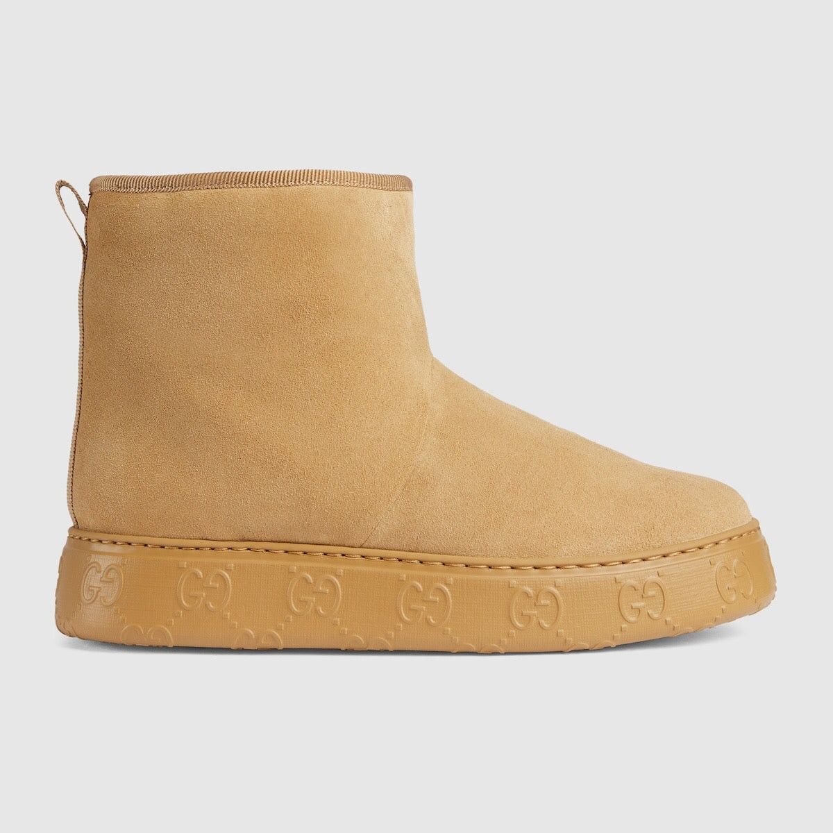 Gucci Interlocking G Wool Ankle Boots SIZE 37