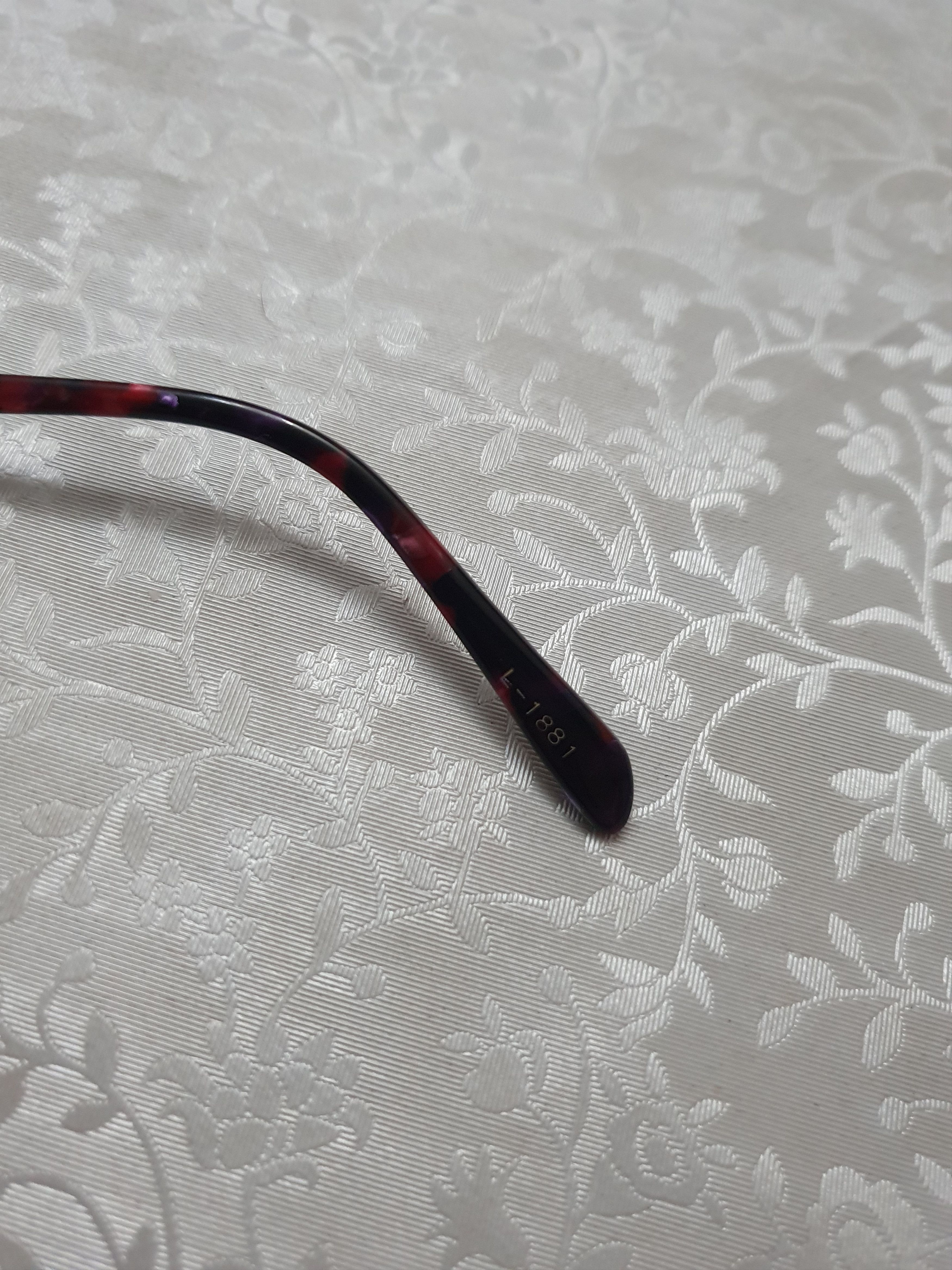 Lancel Lancel Paris Vintage Pink/Purple Fade Y2k Luxury Sunglasses Size ONE SIZE - 12 Thumbnail