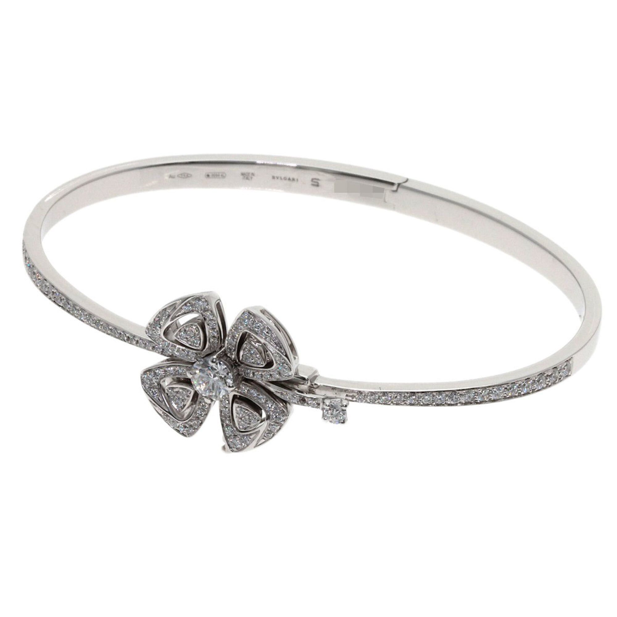 Bvlgari Bulgari Fiorever Diamond S Bracelet 18K White Gold Women's BVLGARI Size ONE SIZE - 1 Thumbnail