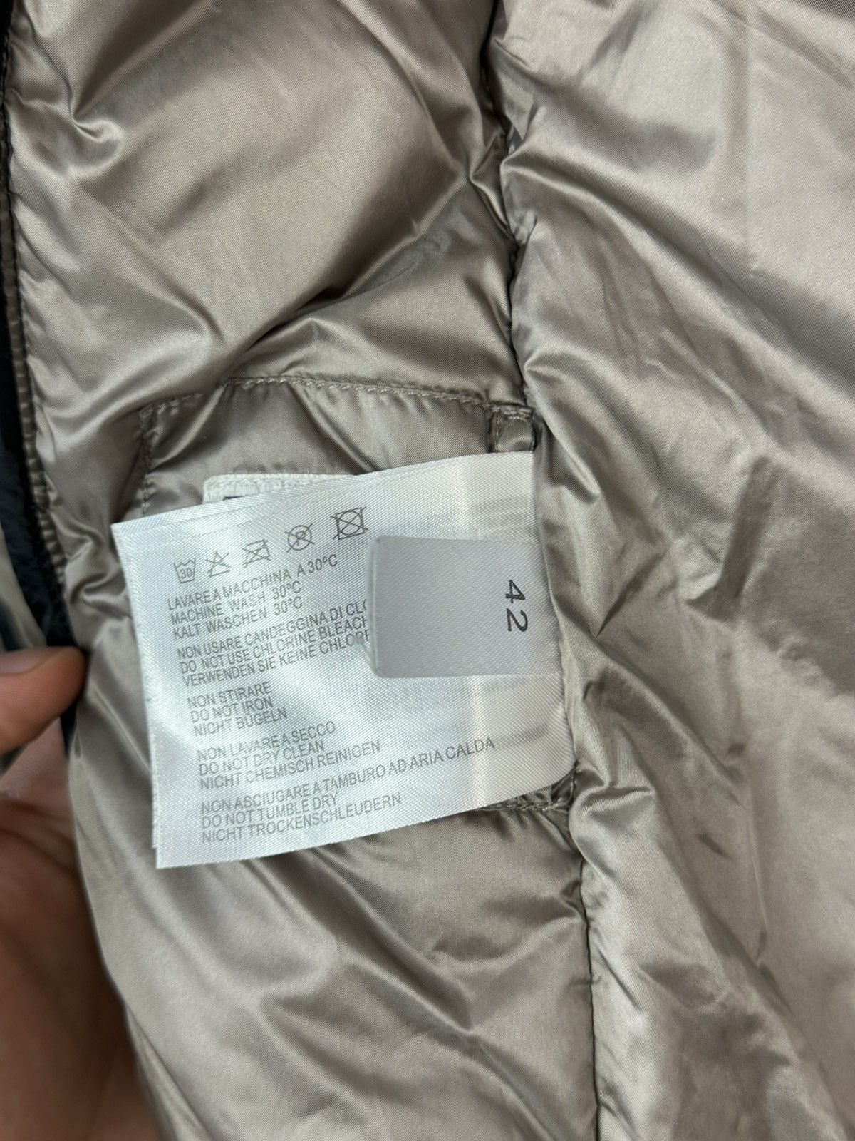 Other Cape Horn Quilted Black Puffer Down Wome’s Zip Jacket Size M / US 6-8 / IT 42-44 - 17 Thumbnail