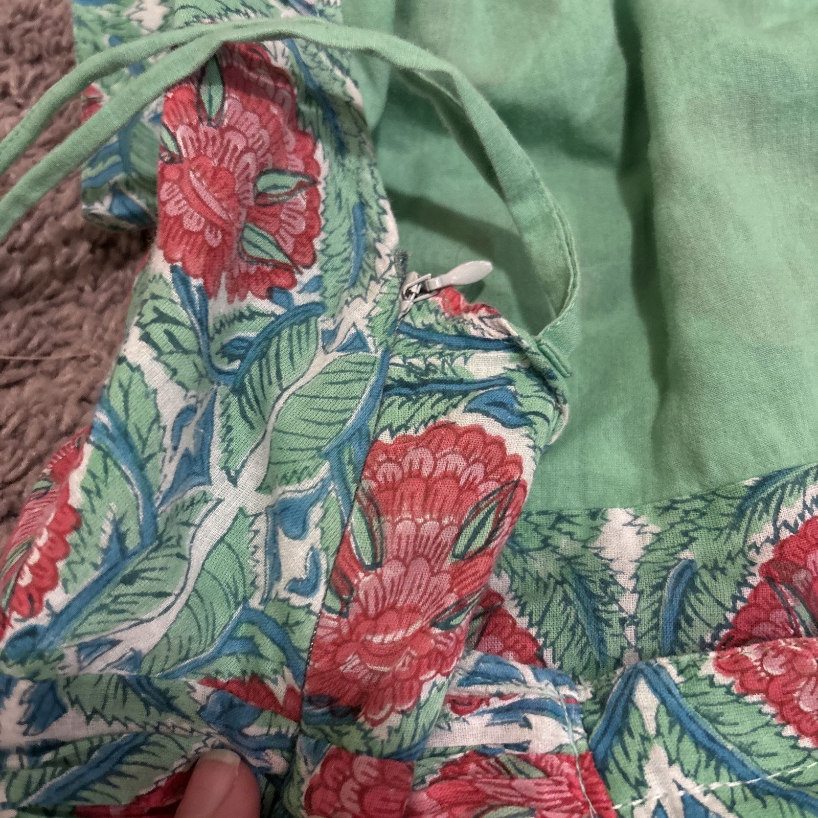 Banjanan Banjanan Capri Greenl Halter Neck Maxi Dress w Ruffle Hem XL Size XL / US 12-14 / IT 48-50 - 9 Thumbnail