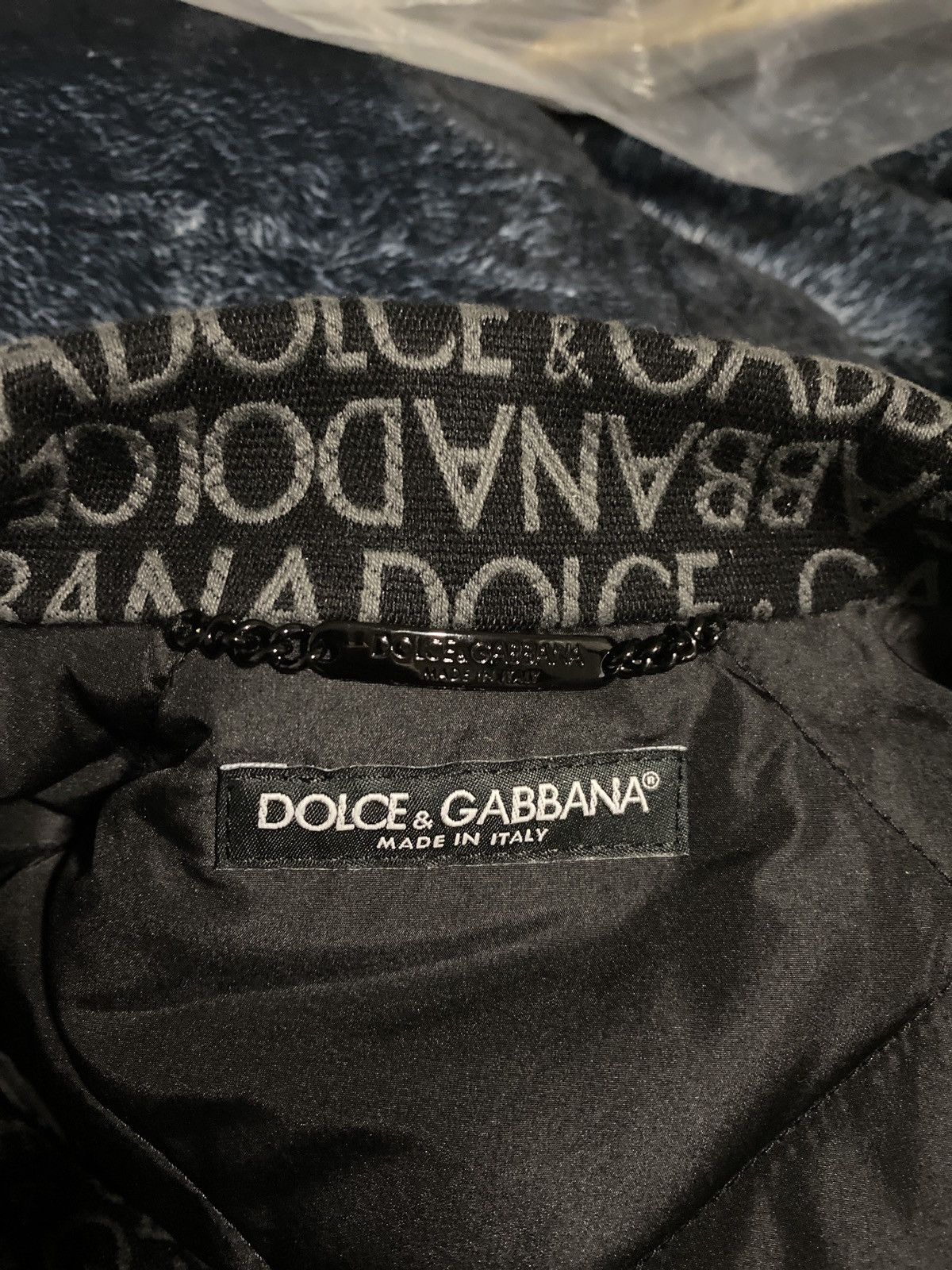 Dolce & Gabbana Dolce & Gabbana logo-printed shirt jacket Size US L / EU 52-54 / 3 - 15 Thumbnail