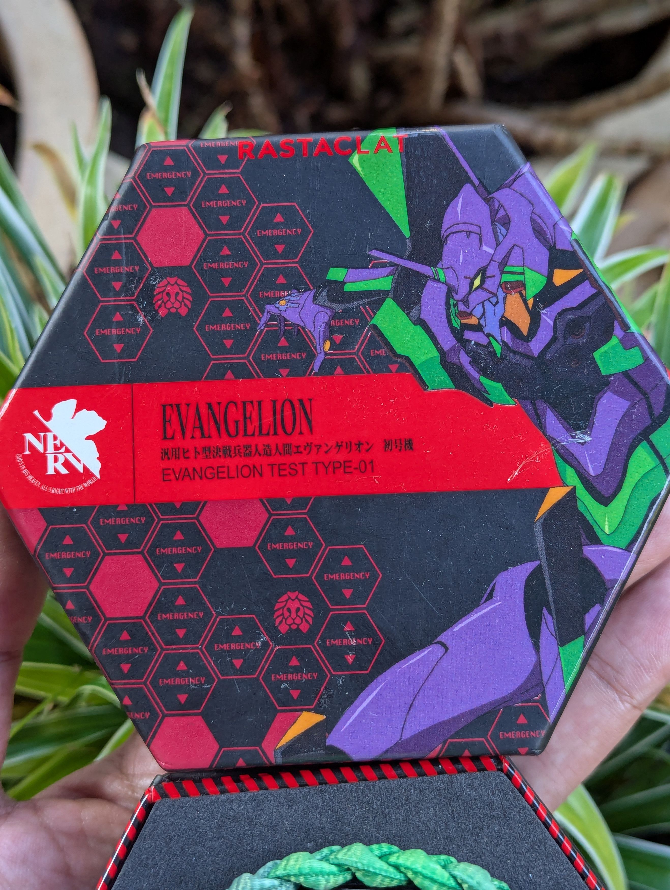 Jewelry Evangelion Anime Official Bracelet Type 01 Unit 01 Size ONE SIZE - 5 Thumbnail
