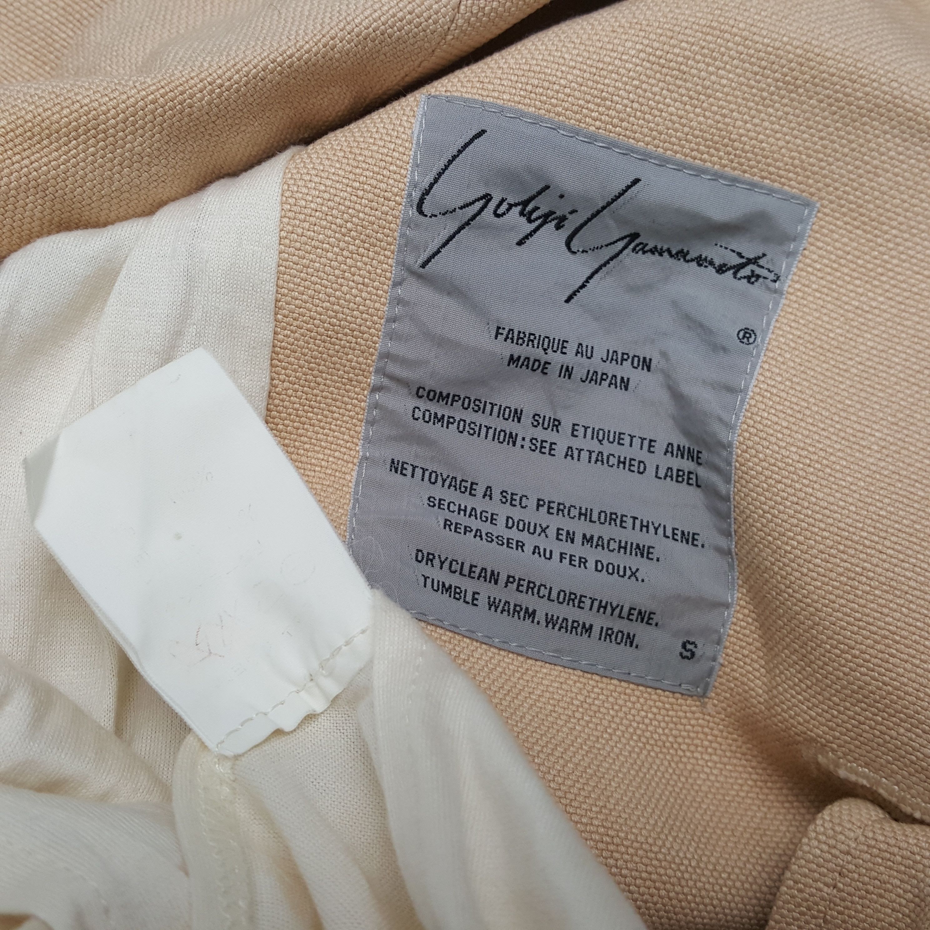 Japanese Brand × Vintage × Yohji Yamamoto Vintage YOHJI YAMAMOTO Japanese Fashion Brand Blazers Size 36R - 7 Thumbnail