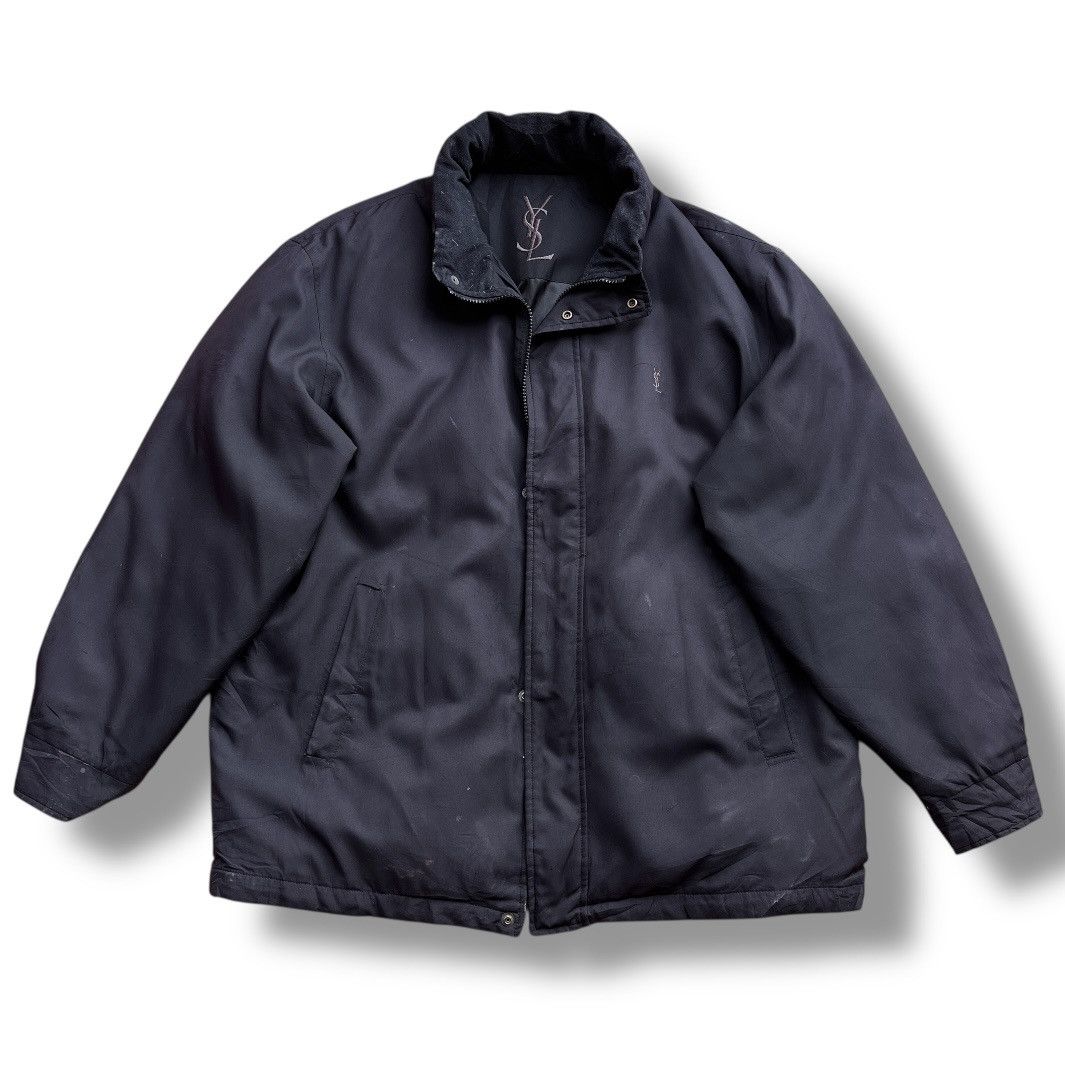 Vintage × Yves Saint Laurent VINTAGE YVES SAINT LAURENT POUR HOMME PUFFER JACKET Size US L / EU 52-54 / 3 - 3 Thumbnail