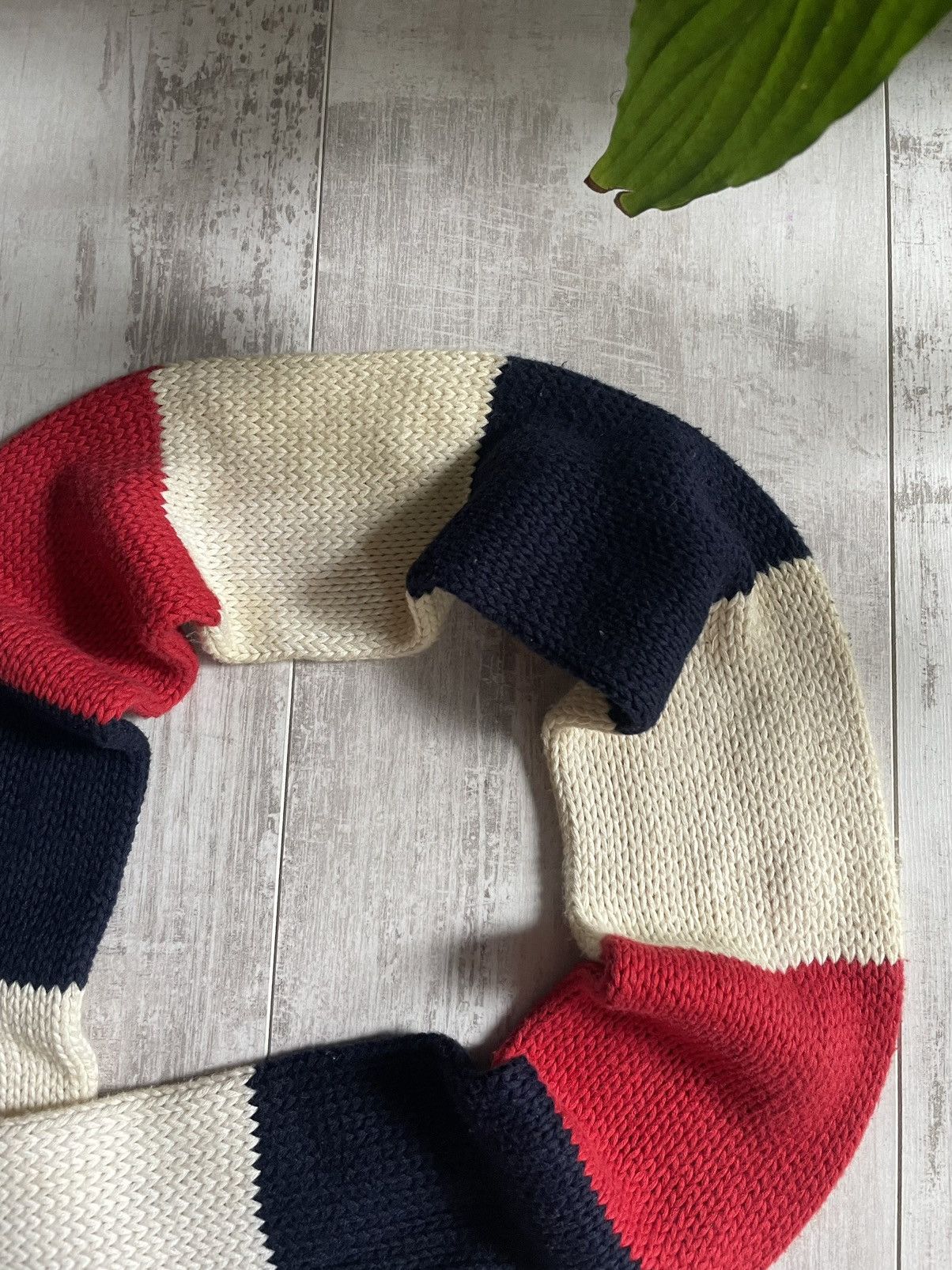 Polo Ralph Lauren × Ralph Lauren × Vintage 🇺🇸Vintage Ralph Lauren Scarf USA Flag Size ONE SIZE - 5 Thumbnail