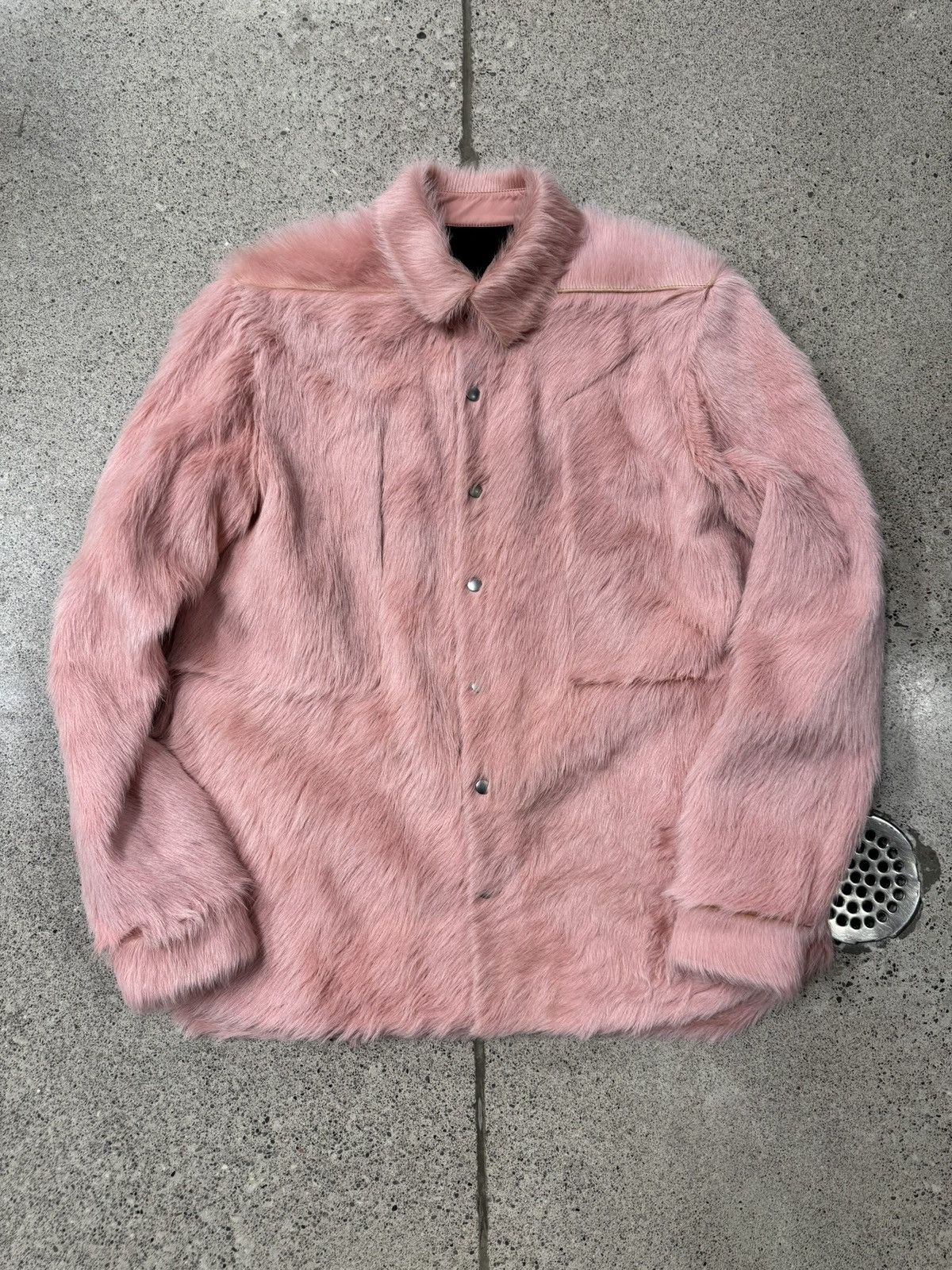 Rick Owens Pink Jacket | Grailed