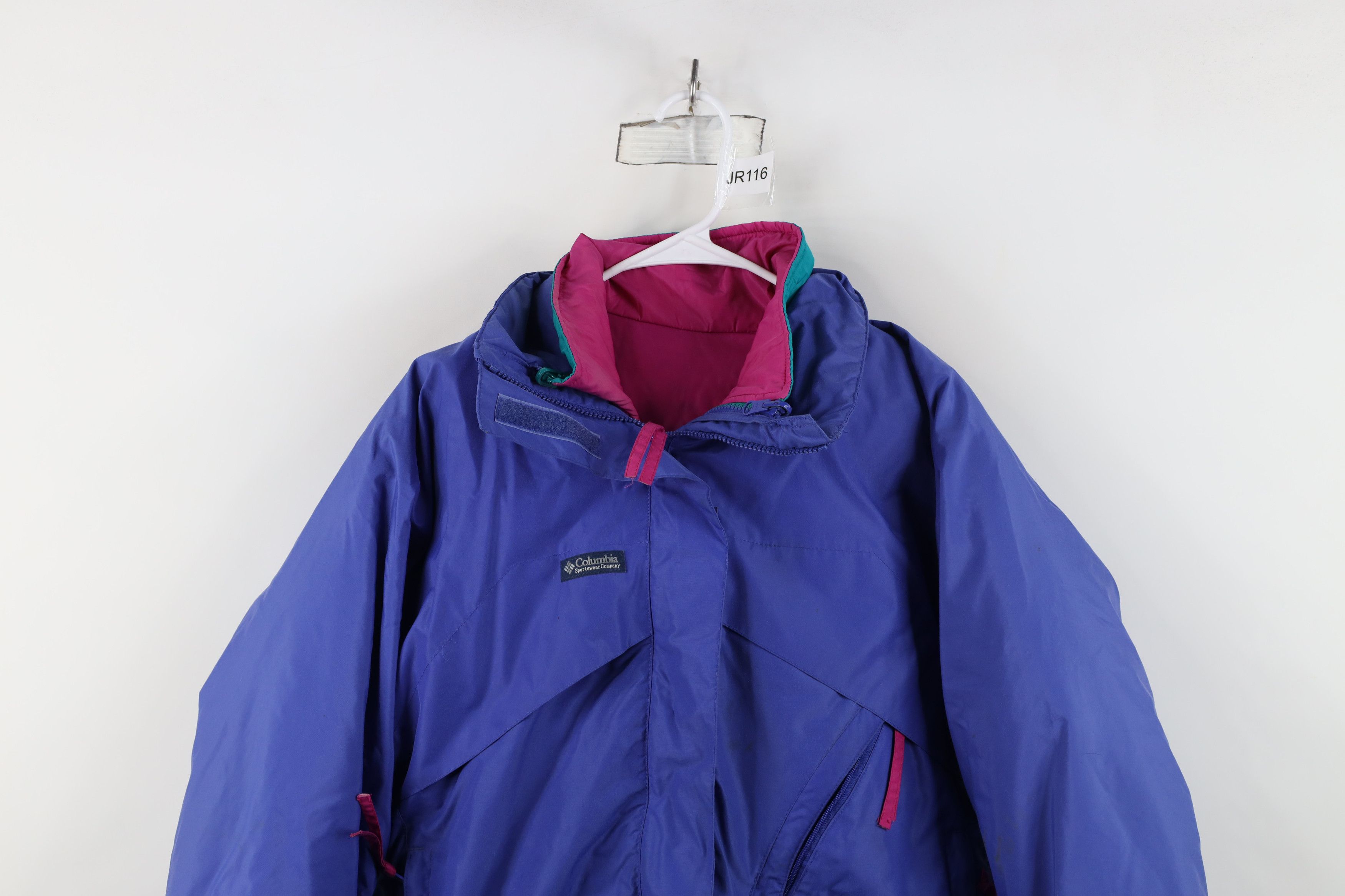 Columbia Vintage 80s 90s Columbia 2 In 1 Puffer Bomber Jacket Size M / US 6-8 / IT 42-44 - 2 Thumbnail