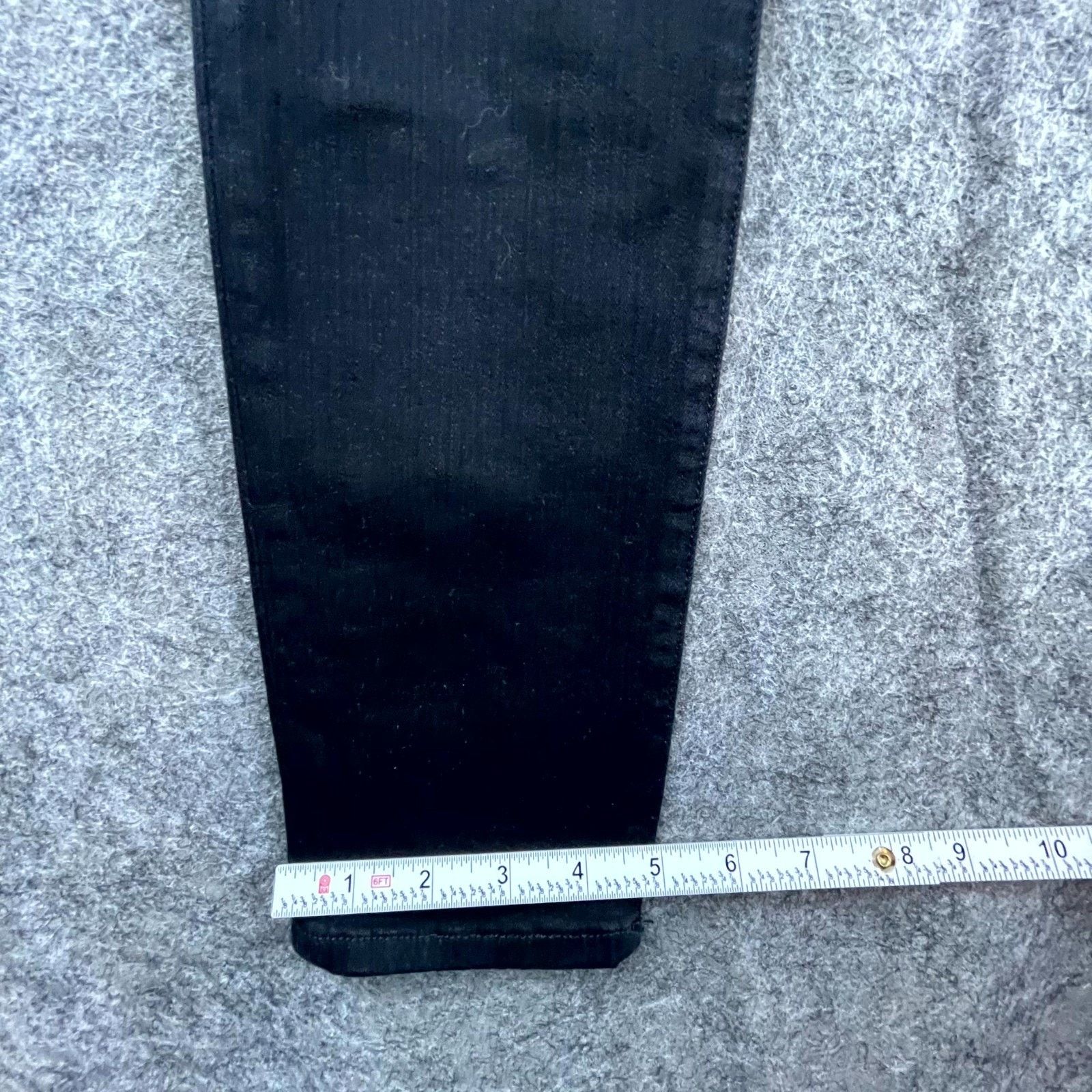 Frame Frame Denim Jeans Women 29 Noir Ali High Rise Cigarette Size 29" - 5 Thumbnail