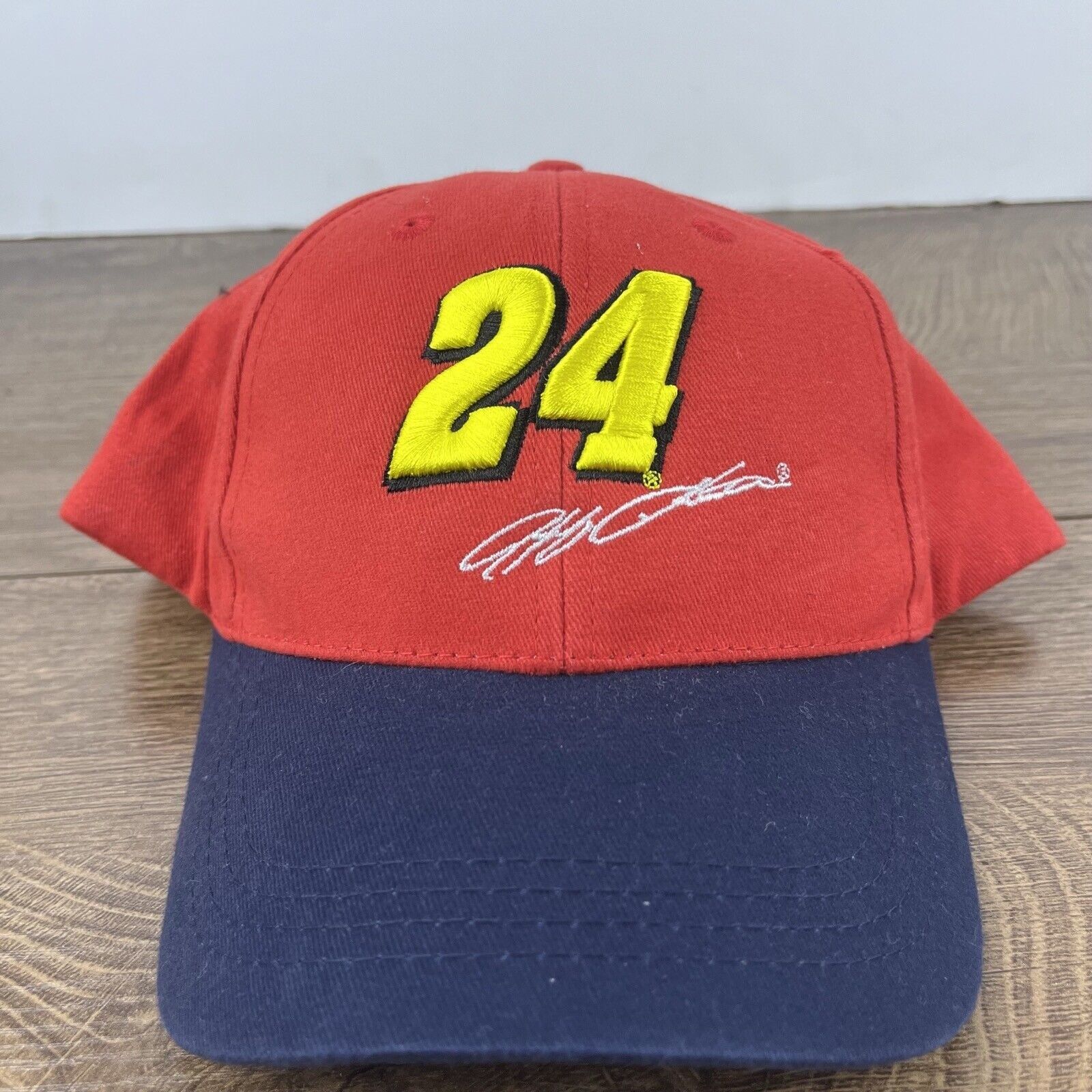 Other Jeff Gordon 24 Hat NASCAR Racing Hat Red Hat Adjustable Red Size ONE SIZE - 5 Thumbnail