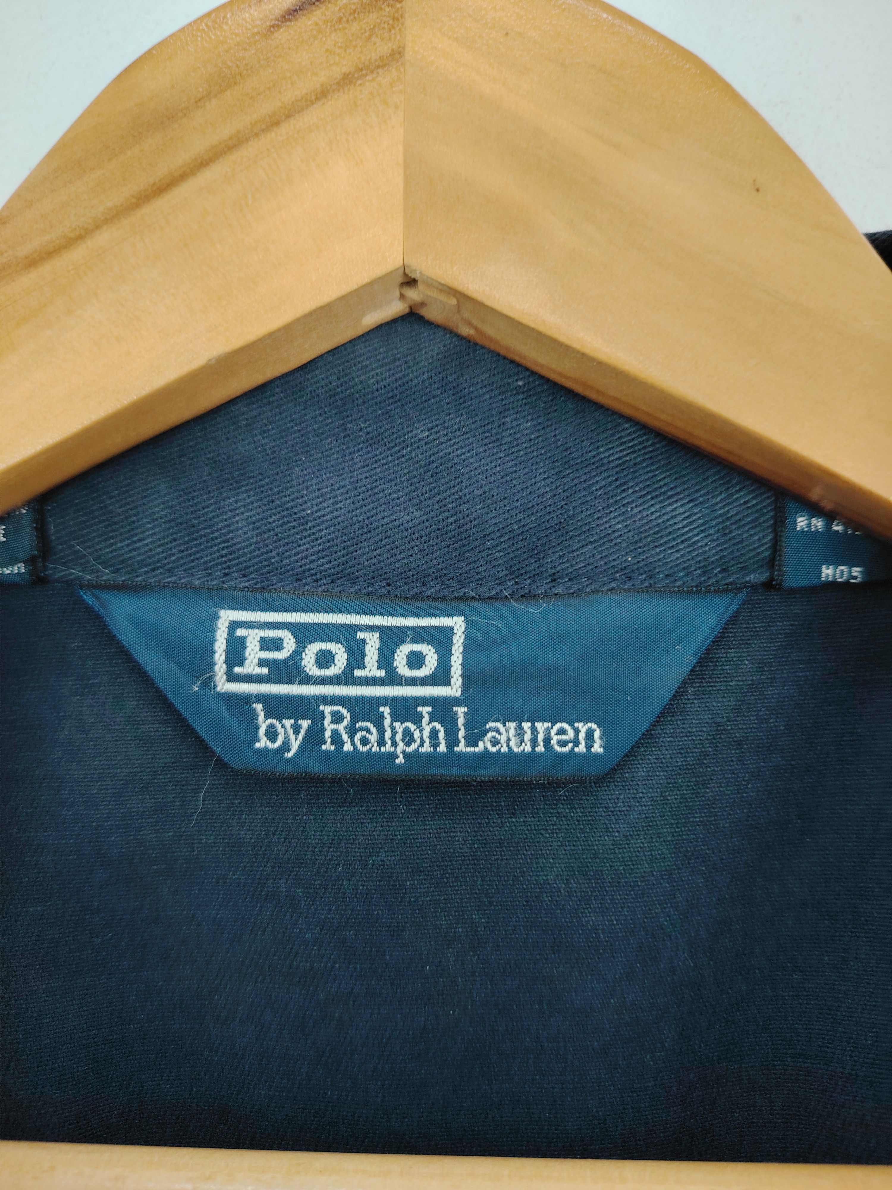 Designer × Polo Ralph Lauren × Vintage Vintage Designer Polo Ralph Lauren Zipper Jacket Size US M / EU 48-50 / 2 - 5 Thumbnail