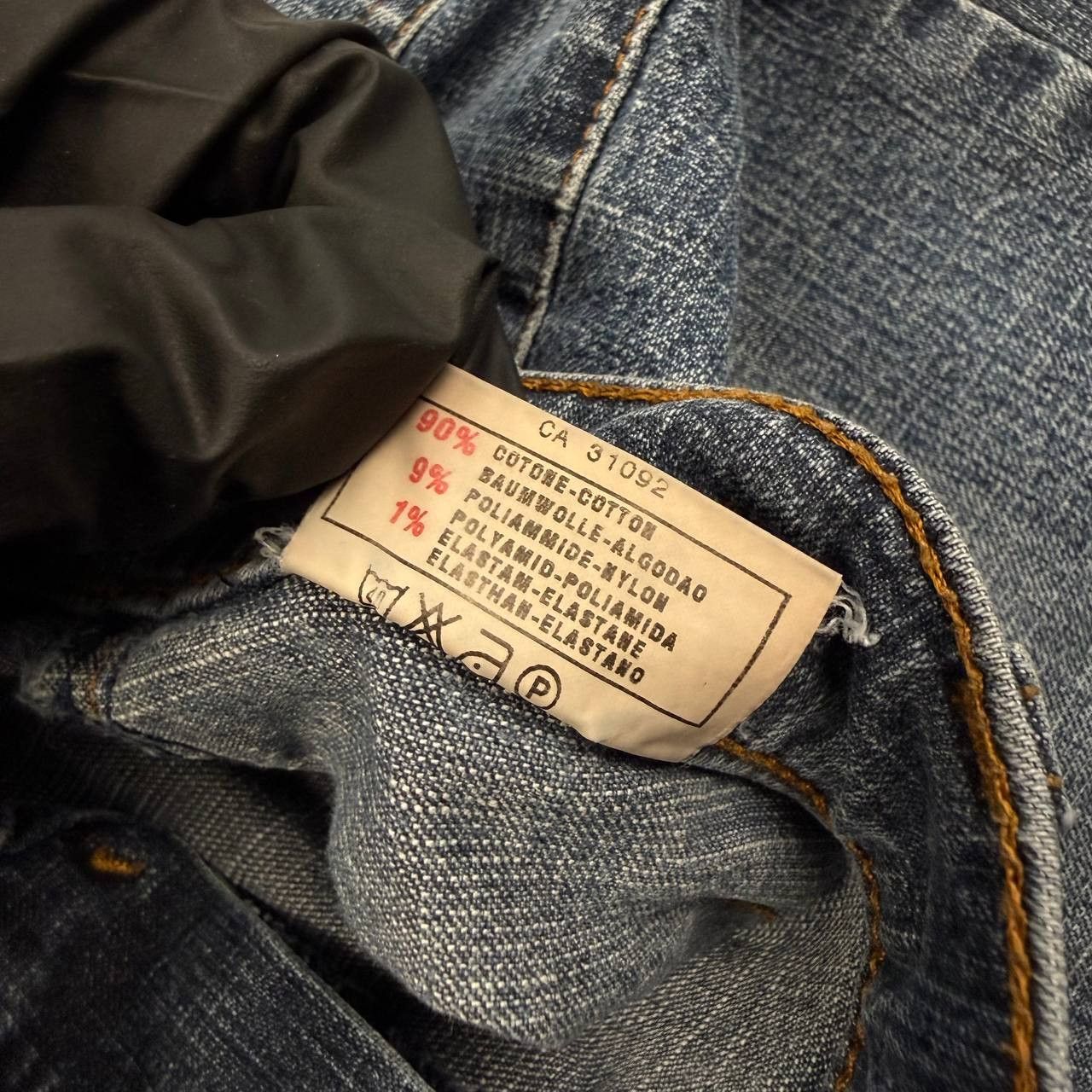 Miss Sixty Miss Sixty Vintage Blue Denim Skirt Y2K Size 29" - 8 Thumbnail